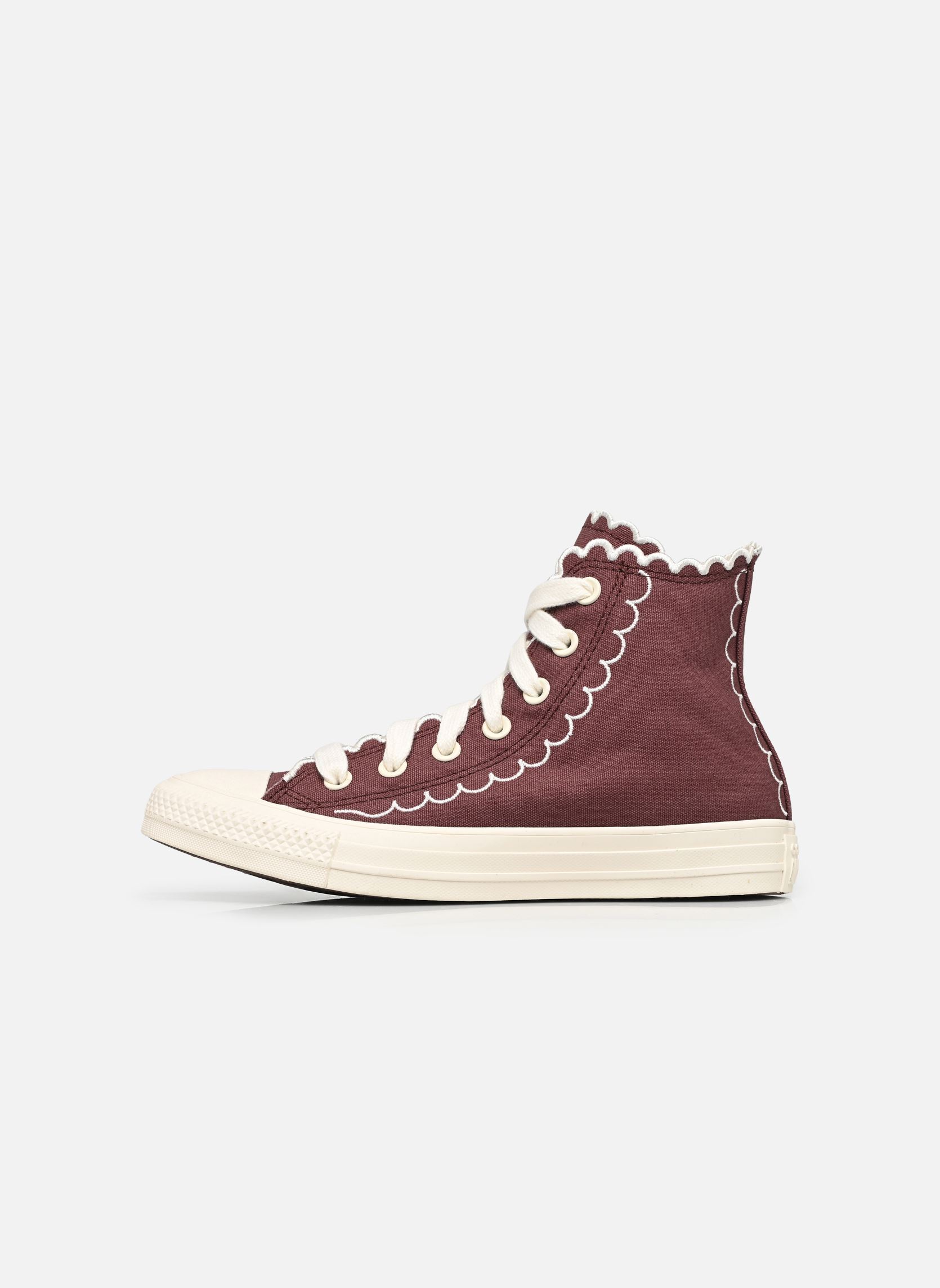 Baskets toile Chuck Taylor All Star Hi femme violet Converse Baskets toile Chuck Taylor All Star Hi femme violet TWILIGHT BLUSH/EGRET/EGRET