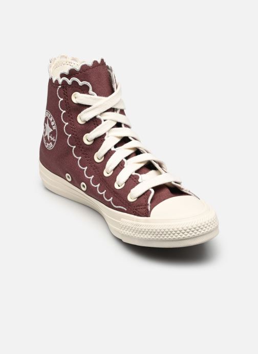 Converse Baskets toile Chuck Taylor All Star Hi femme violet