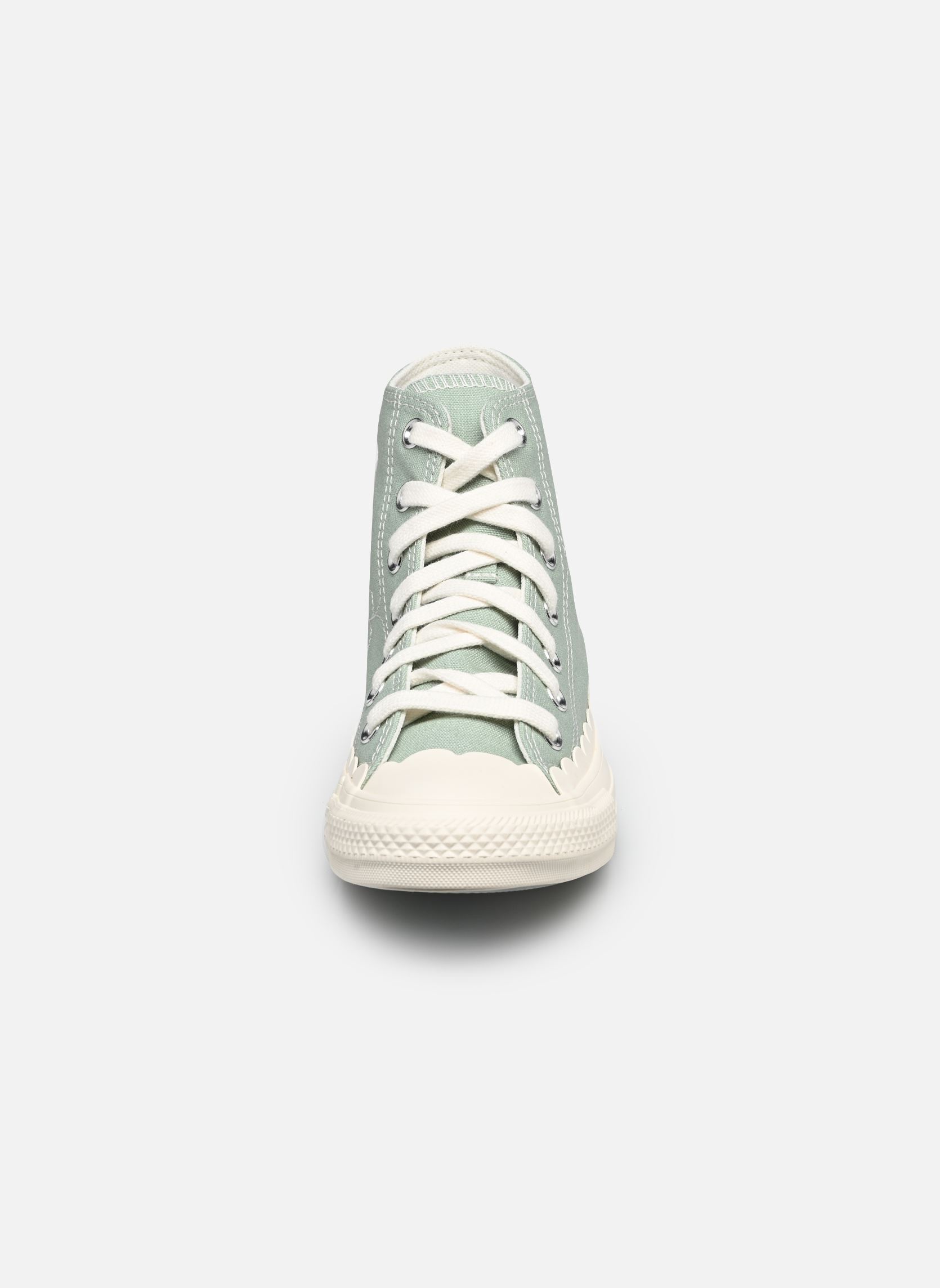 Print sneakers Chuck Taylor All Star Hi dames groen Converse Print sneakers Chuck Taylor All Star Hi dames groen THYME AGAIN/EGRET/EGRET
