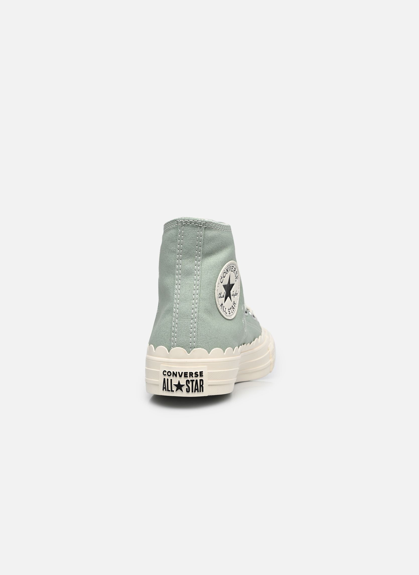 Print sneakers Chuck Taylor All Star Hi dames groen Converse Print sneakers Chuck Taylor All Star Hi dames groen THYME AGAIN/EGRET/EGRET