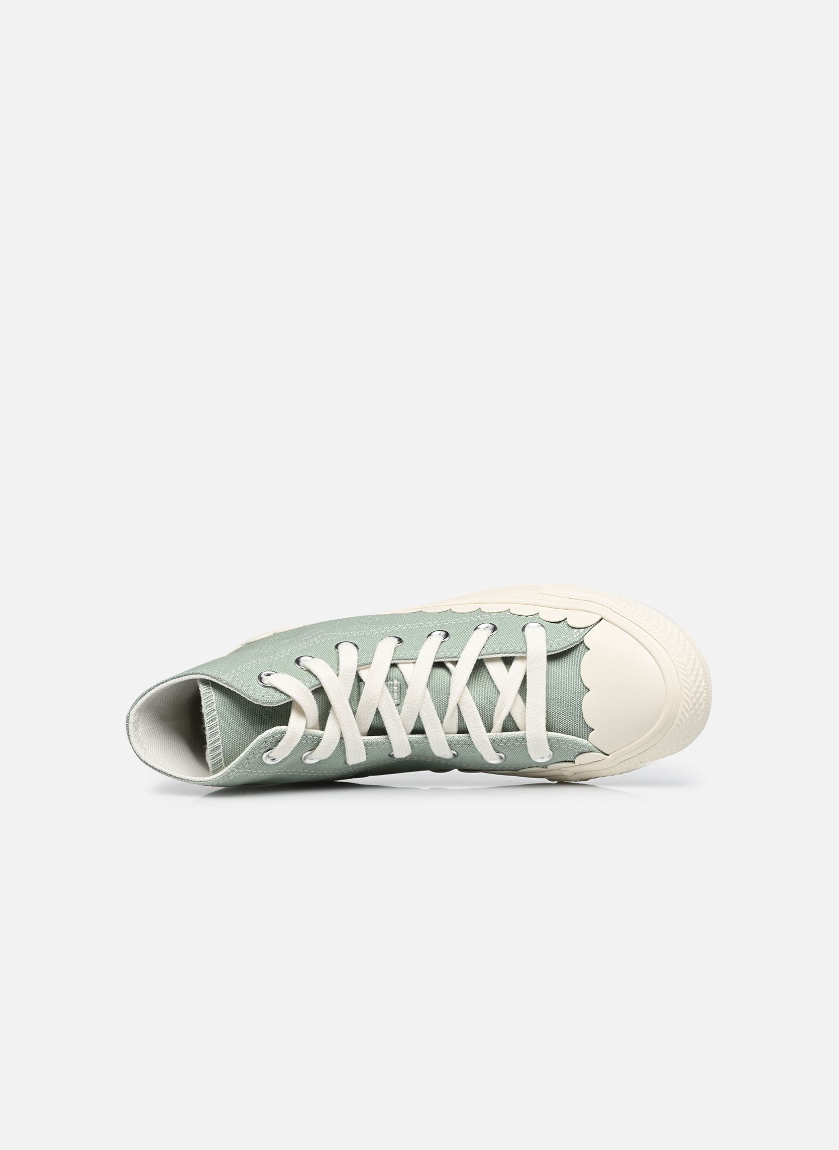Print sneakers Chuck Taylor All Star Hi dames groen Converse Print sneakers Chuck Taylor All Star Hi dames groen THYME AGAIN/EGRET/EGRET