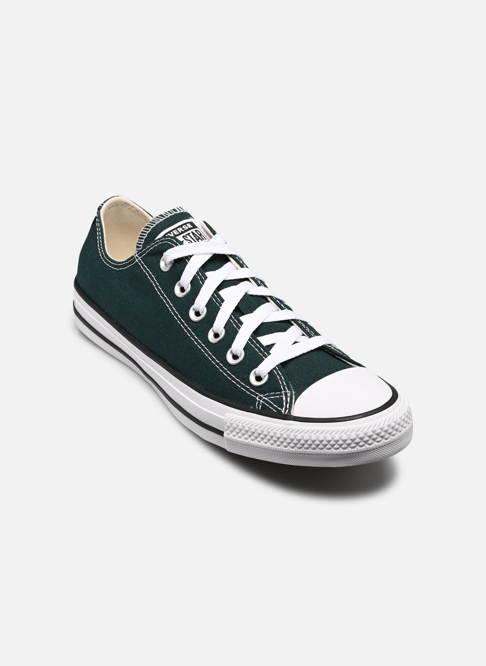 Leinen-Sneaker Chuck Taylor All Star Ox grün Converse Leinen-Sneaker Chuck Taylor All Star Ox grün STEELY PINE