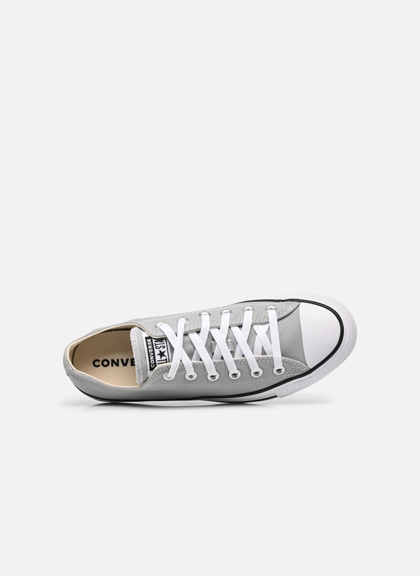 Leinen-Sneaker Chuck Taylor All Star Ox grau Converse Leinen-Sneaker Chuck Taylor All Star Ox grau GREY AREA