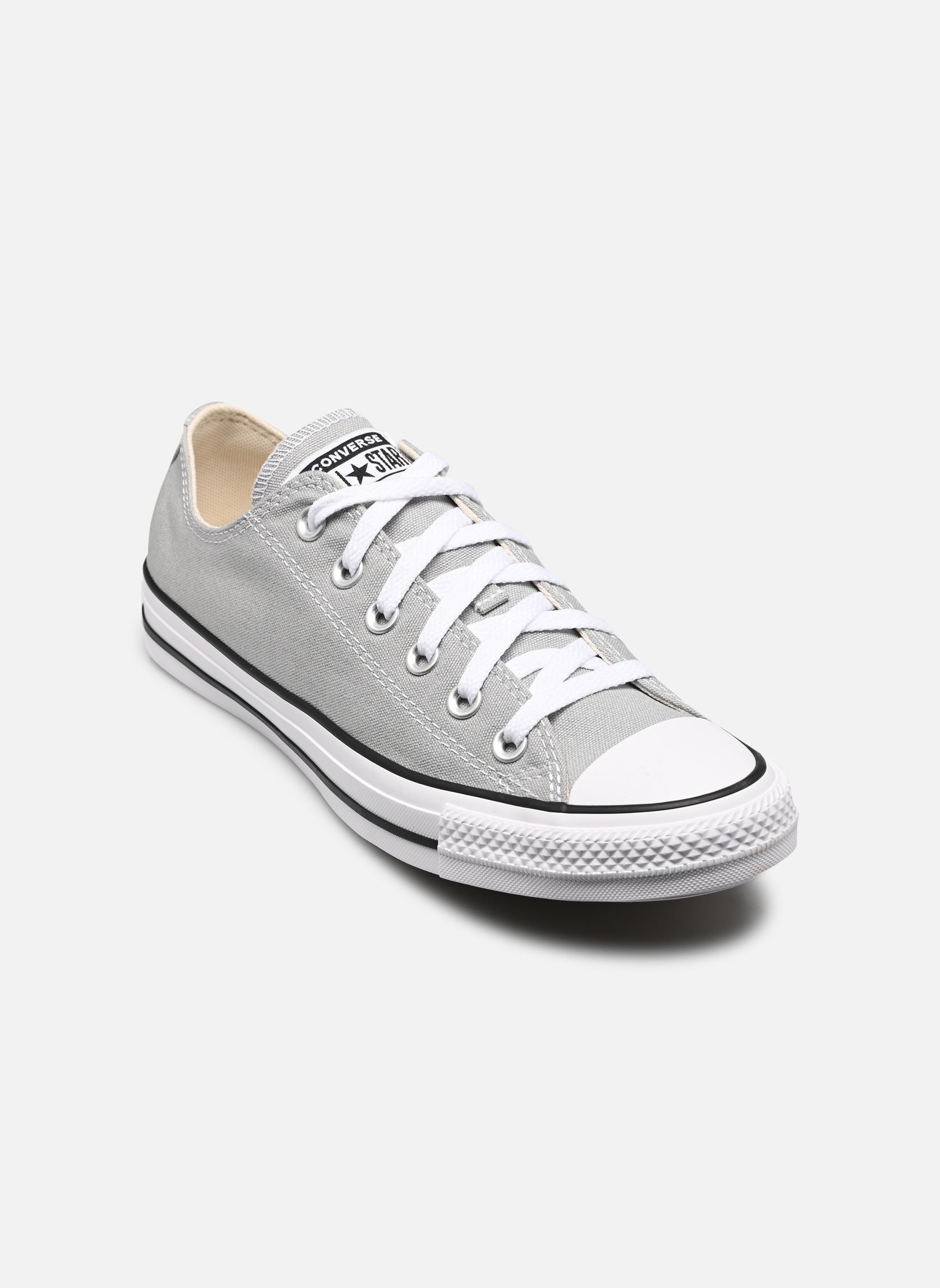 Leinen-Sneaker Chuck Taylor All Star Ox grau Converse Leinen-Sneaker Chuck Taylor All Star Ox grau GREY AREA