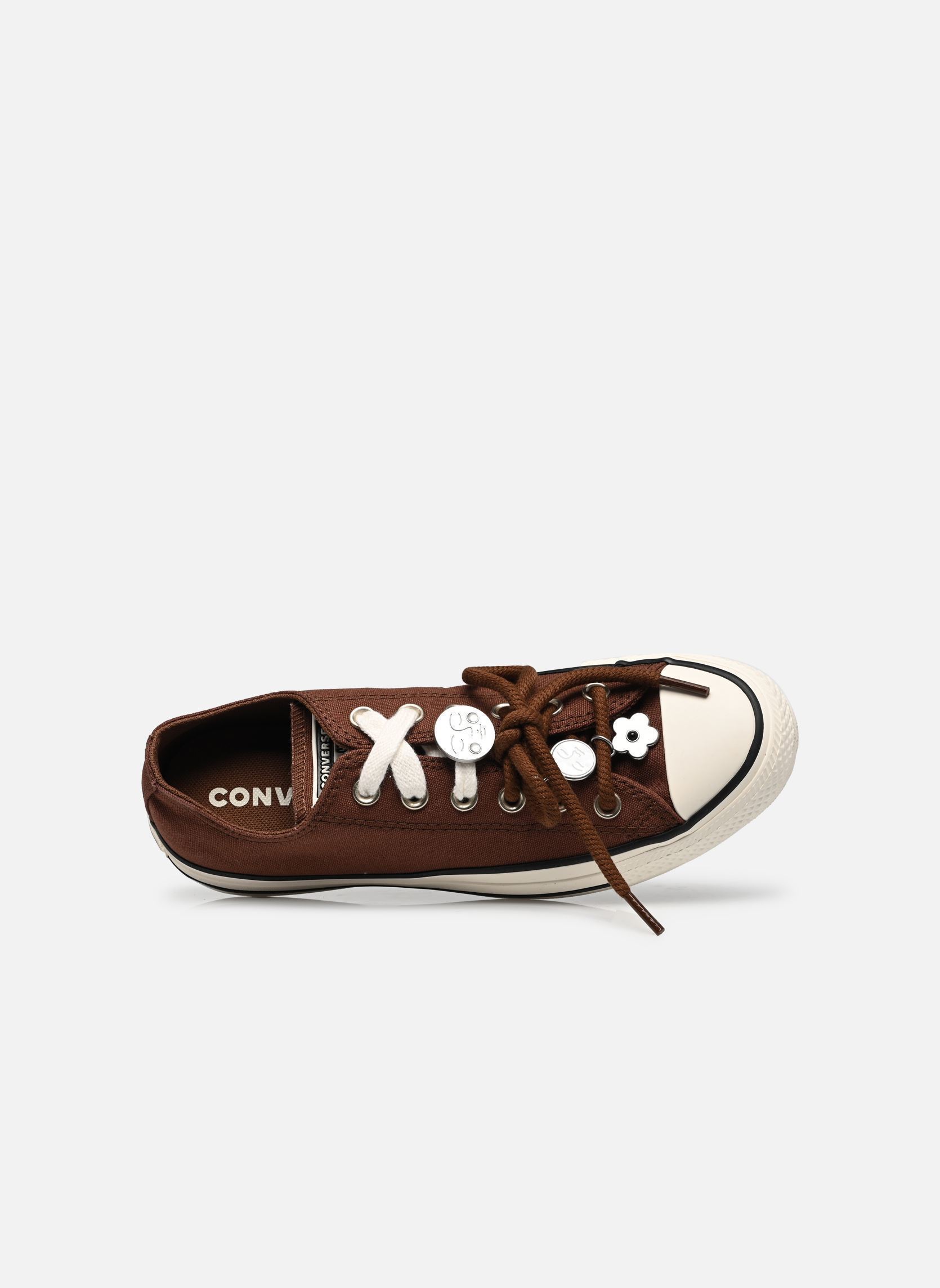 Leinen-Sneaker Chuck Taylor All Star Ox braun Converse Leinen-Sneaker Chuck Taylor All Star Ox braun HEAVY DUTY BROWN/EGRET/BLACK