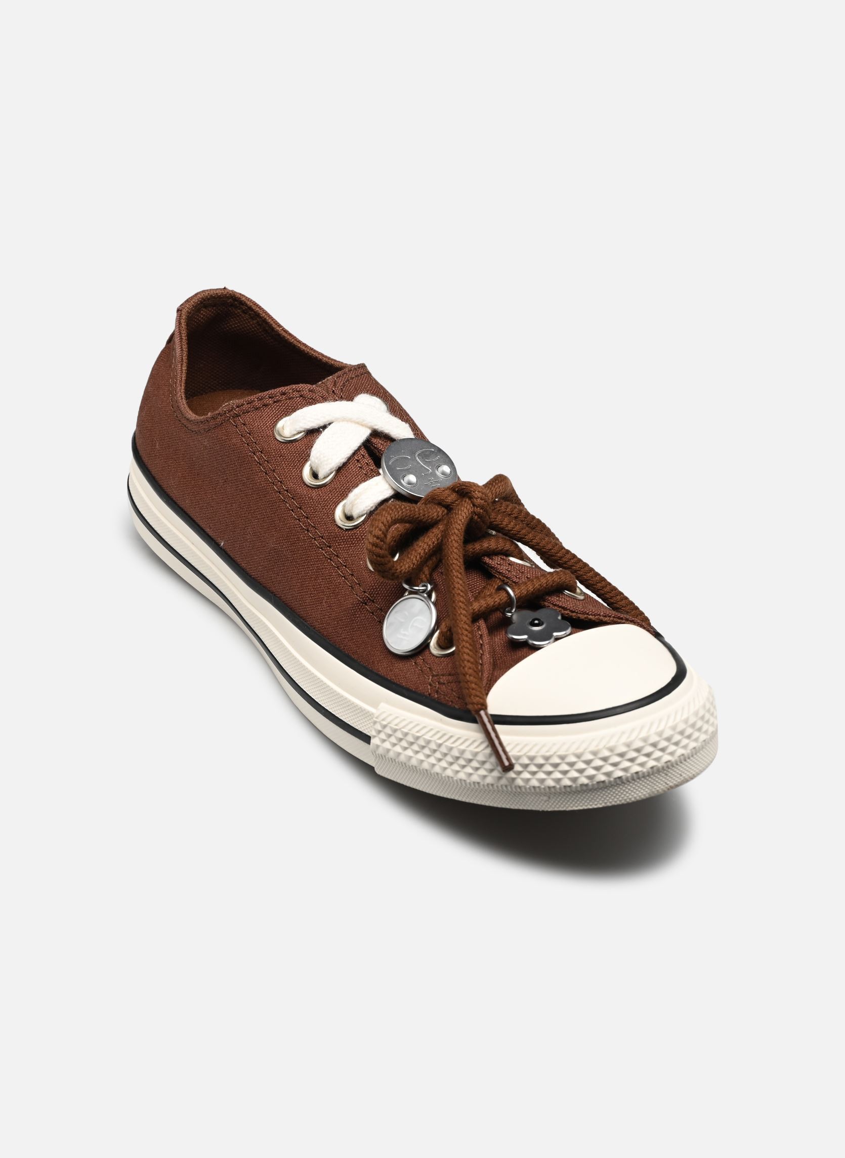 Leinen-Sneaker Chuck Taylor All Star Ox braun Converse Leinen-Sneaker Chuck Taylor All Star Ox braun HEAVY DUTY BROWN/EGRET/BLACK
