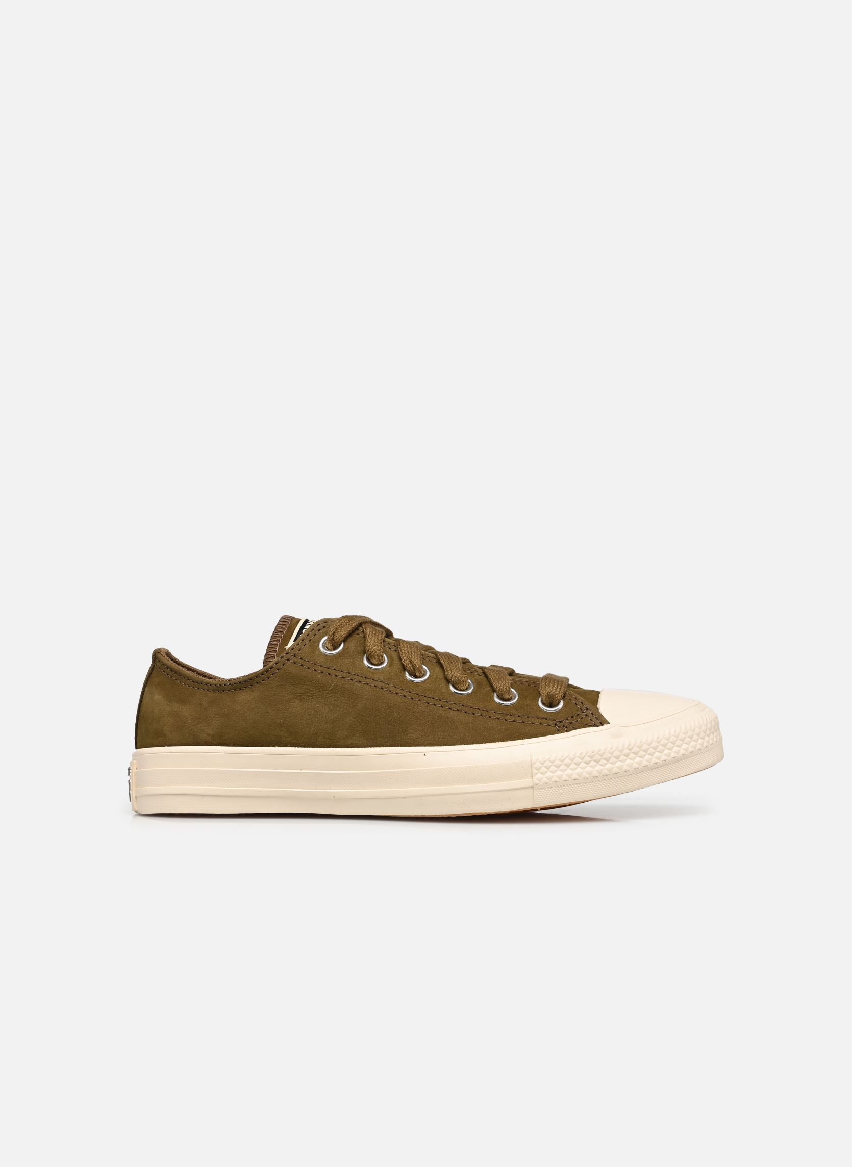 Leinen-Sneaker Chuck Taylor All Star Ox grün Converse Leinen-Sneaker Chuck Taylor All Star Ox grün BOG DOWN/BOG DOWN/NATURAL IVOR