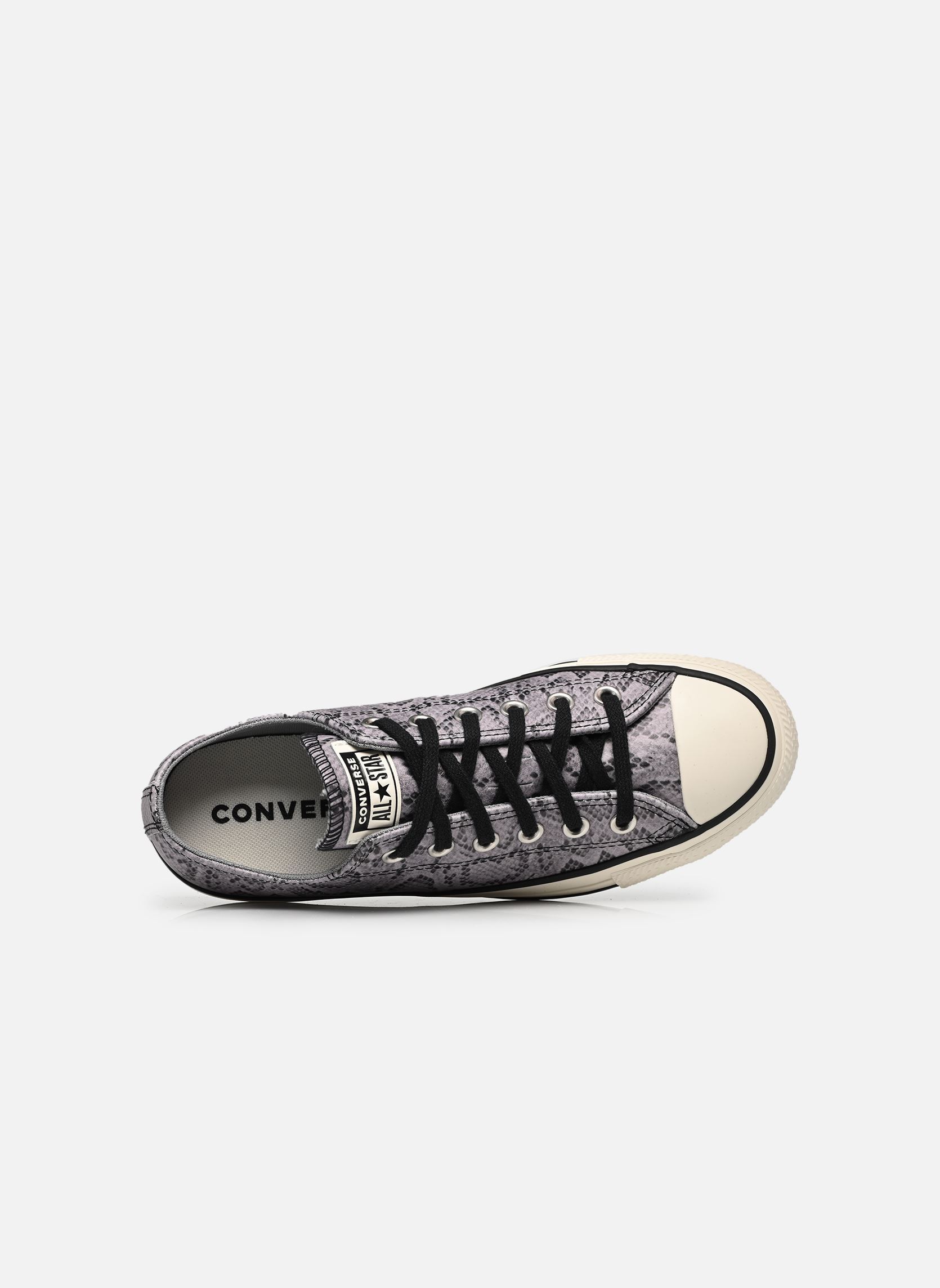 Baskets toile Chuck Taylor All Star Ox gris Converse Baskets toile Chuck Taylor All Star Ox gris CLASSIC GREY/EGRET/BLACK
