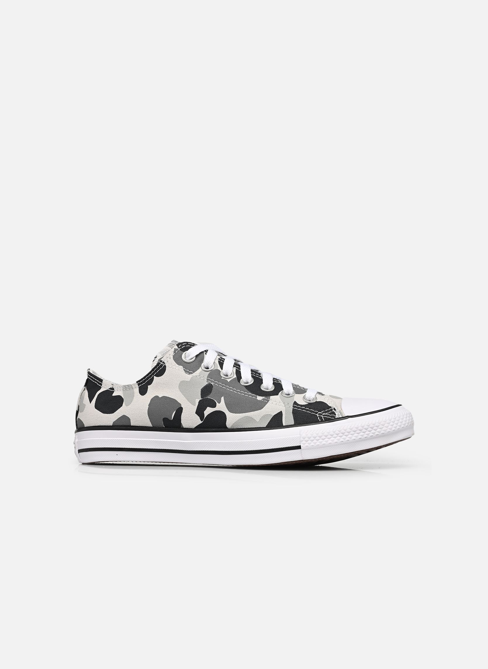 Baskets toile Chuck Taylor All Star Ox gris Converse Baskets toile Chuck Taylor All Star Ox gris LIGHT GREY/GREY AREA