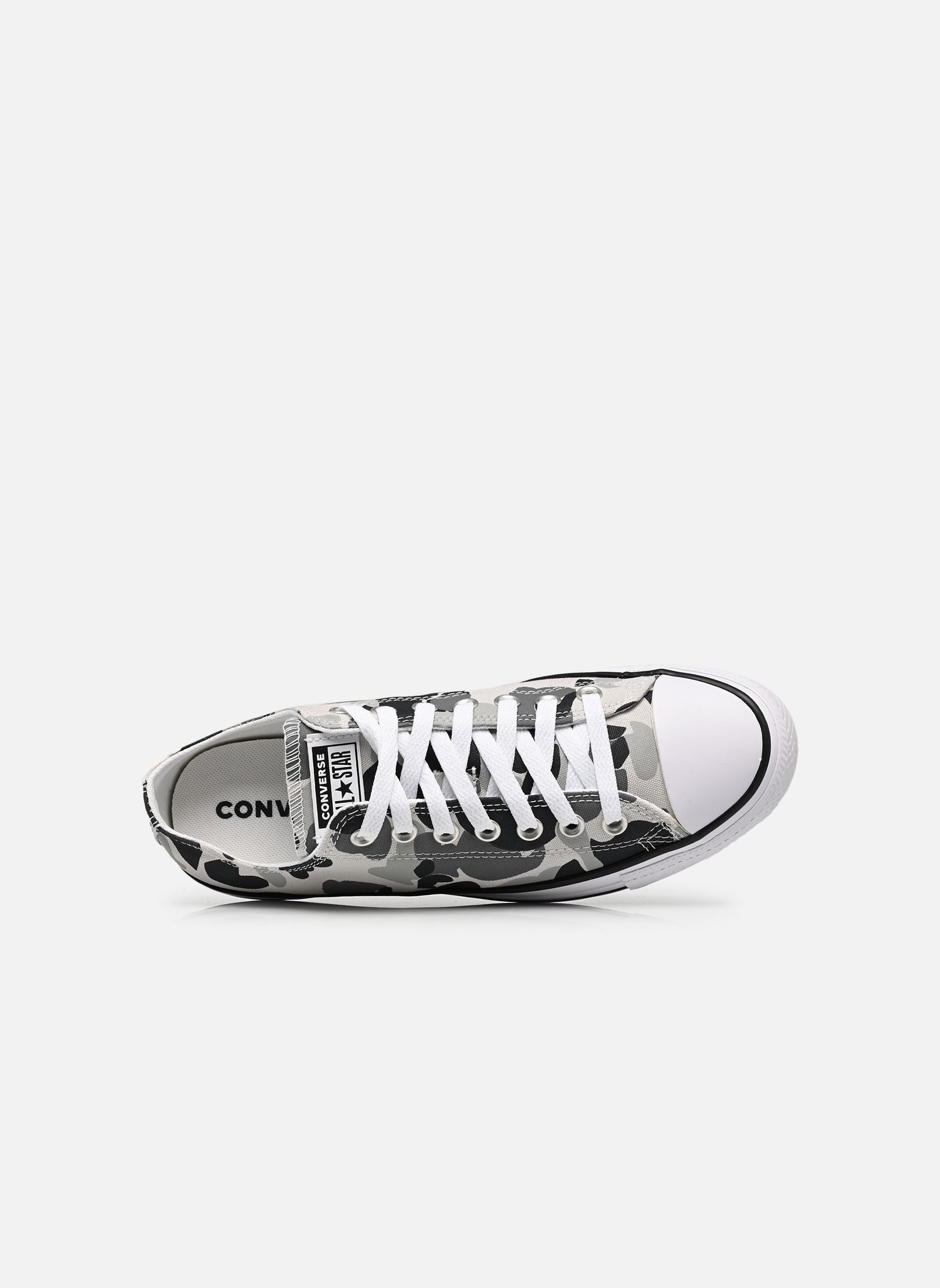 Baskets toile Chuck Taylor All Star Ox gris Converse Baskets toile Chuck Taylor All Star Ox gris LIGHT GREY/GREY AREA