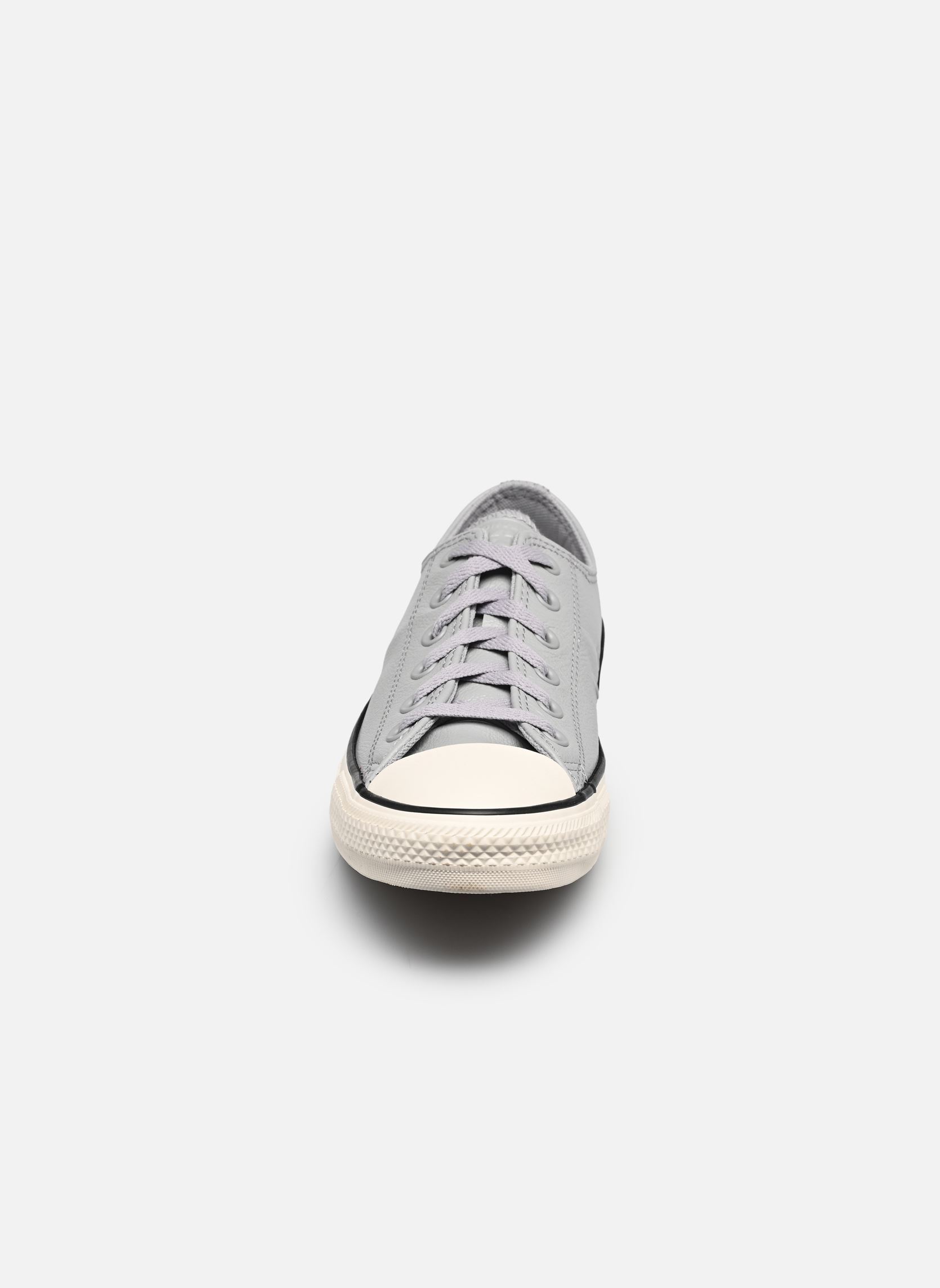 Leinen-Sneaker Chuck Taylor All Star Ox grau Converse Leinen-Sneaker Chuck Taylor All Star Ox grau GREY AREA/BLACK/EGRET