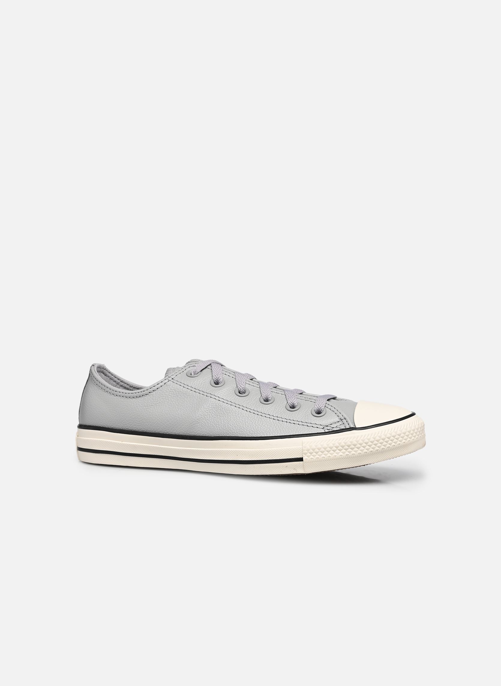 Leinen-Sneaker Chuck Taylor All Star Ox grau Converse Leinen-Sneaker Chuck Taylor All Star Ox grau GREY AREA/BLACK/EGRET