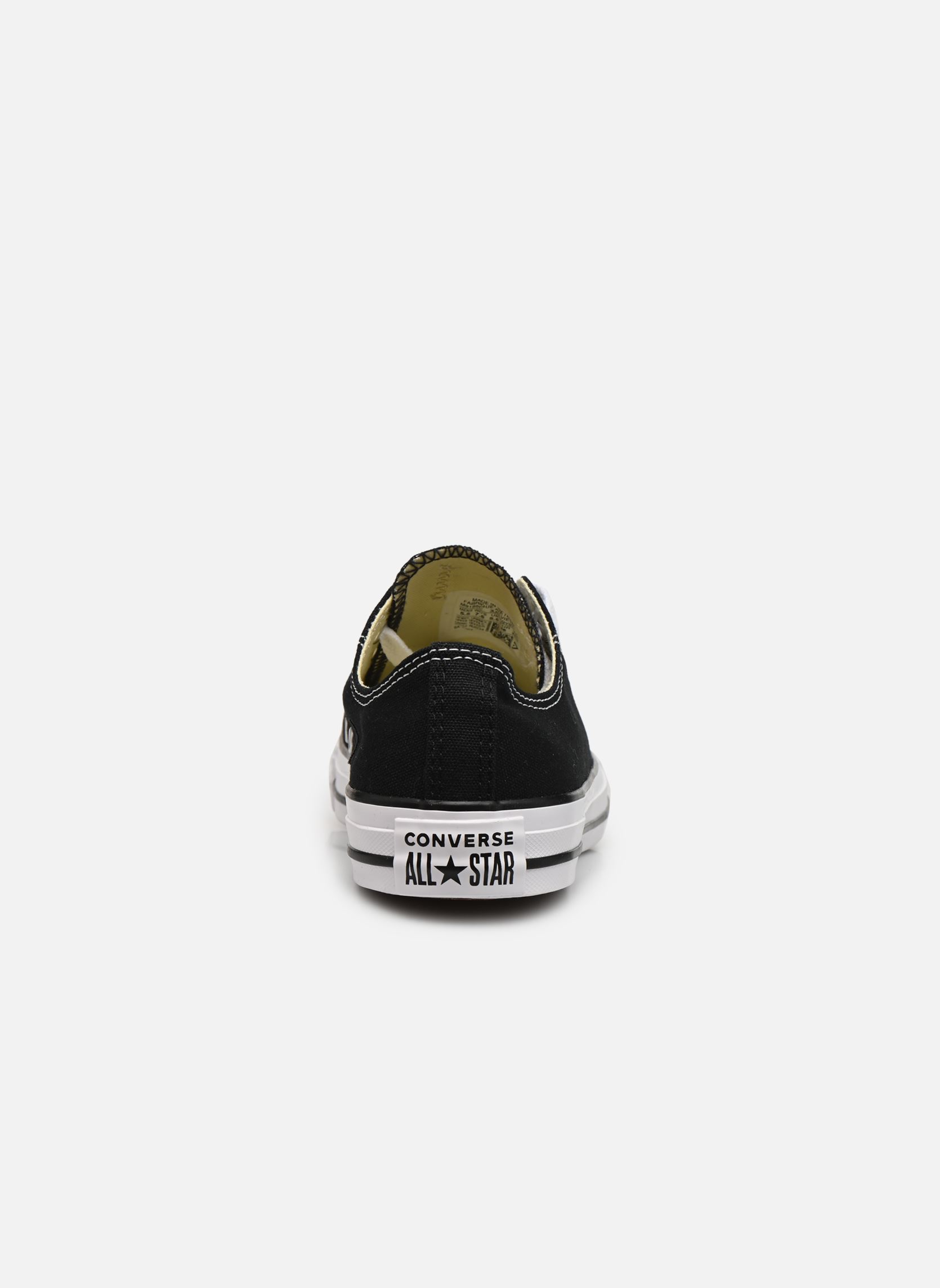 Baskets toile Chuck Taylor All Star Ox noir Converse Baskets toile Chuck Taylor All Star Ox noir NOIR