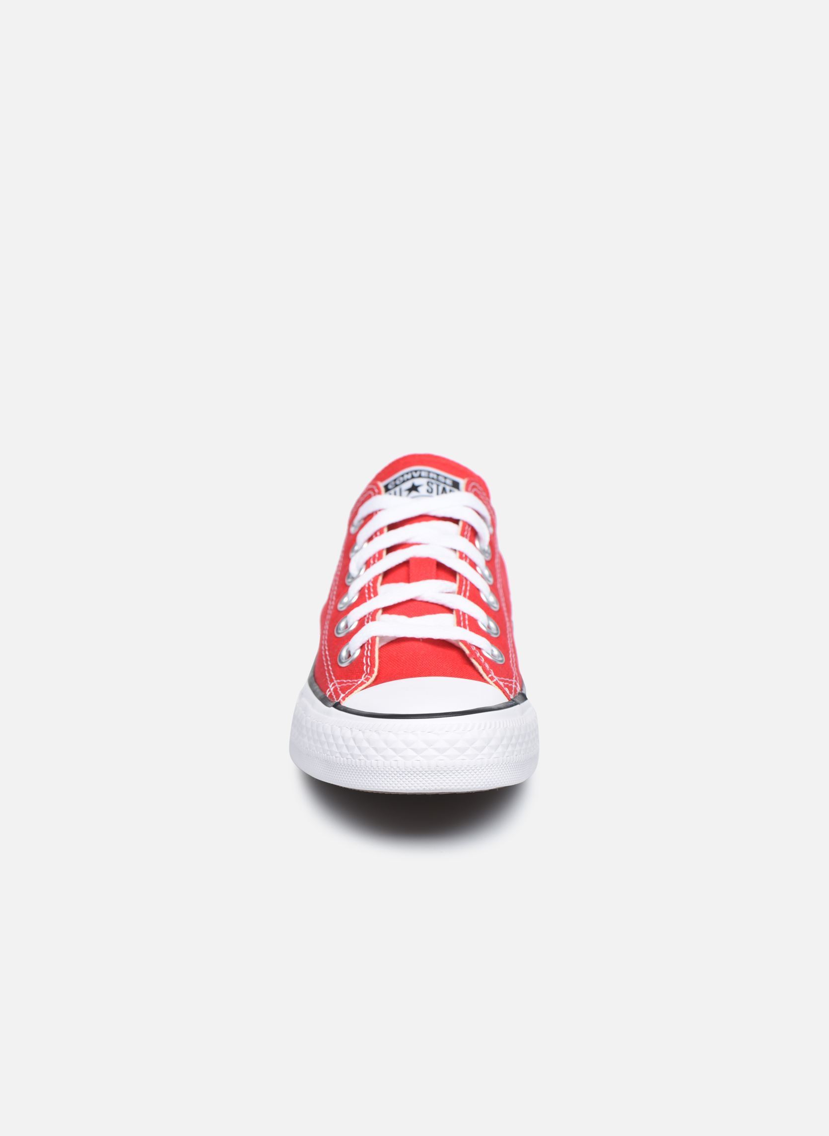 Leinen-Sneaker Chuck Taylor All Star Ox rot Converse Leinen-Sneaker Chuck Taylor All Star Ox rot ROUGE