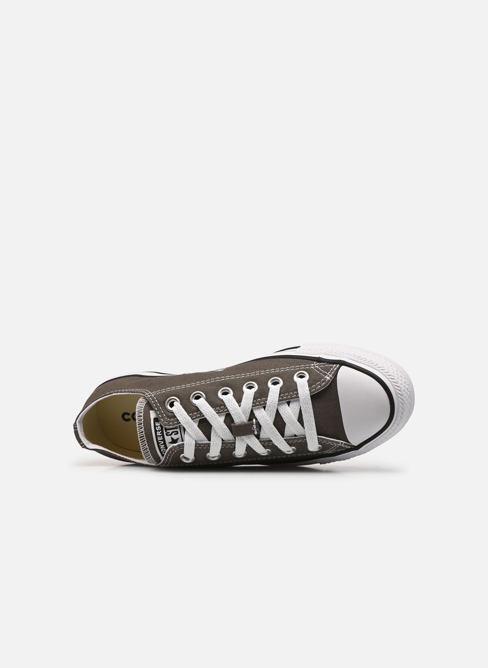 Leinen-Sneaker Chuck Taylor All Star Ox grau Converse Leinen-Sneaker Chuck Taylor All Star Ox grau ANTHRACITE