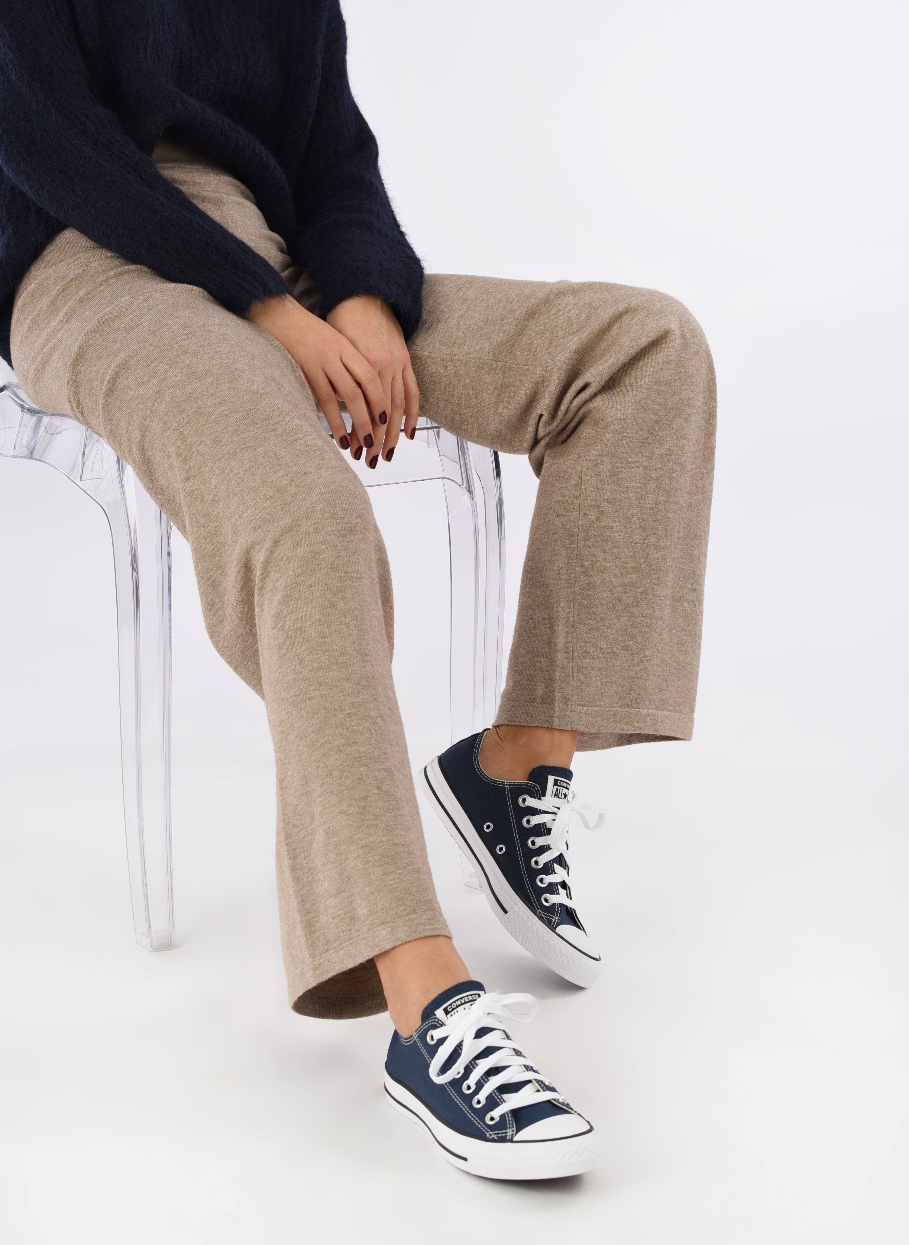 Baskets toile Chuck Taylor All Star Ox bleu Converse Baskets toile Chuck Taylor All Star Ox bleu MARINE
