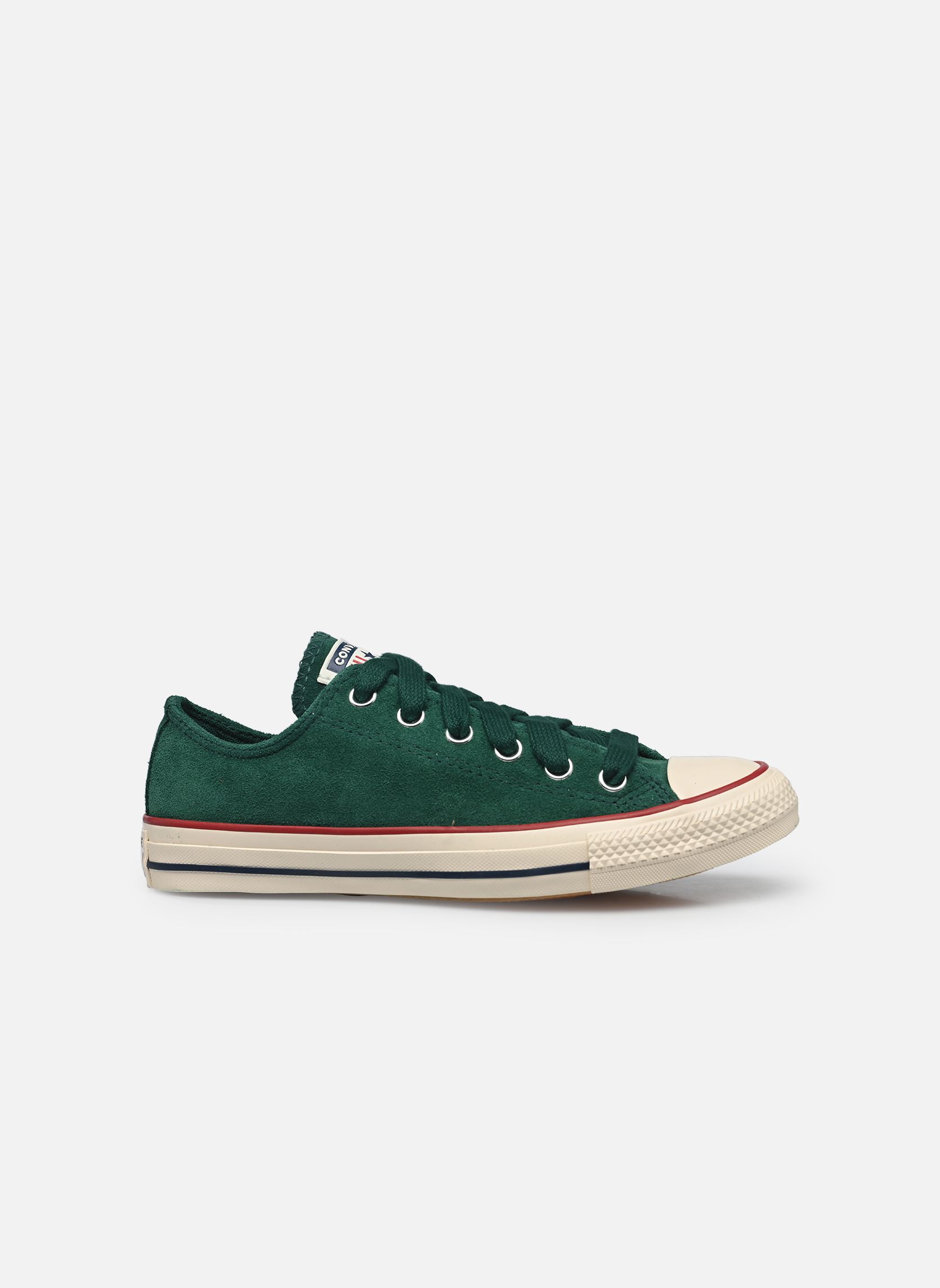 Baskets toile Chuck Taylor All Star Ox femme vert Converse Baskets toile Chuck Taylor All Star Ox femme vert MIDNIGHT CLOVER/NATURAL IVORY