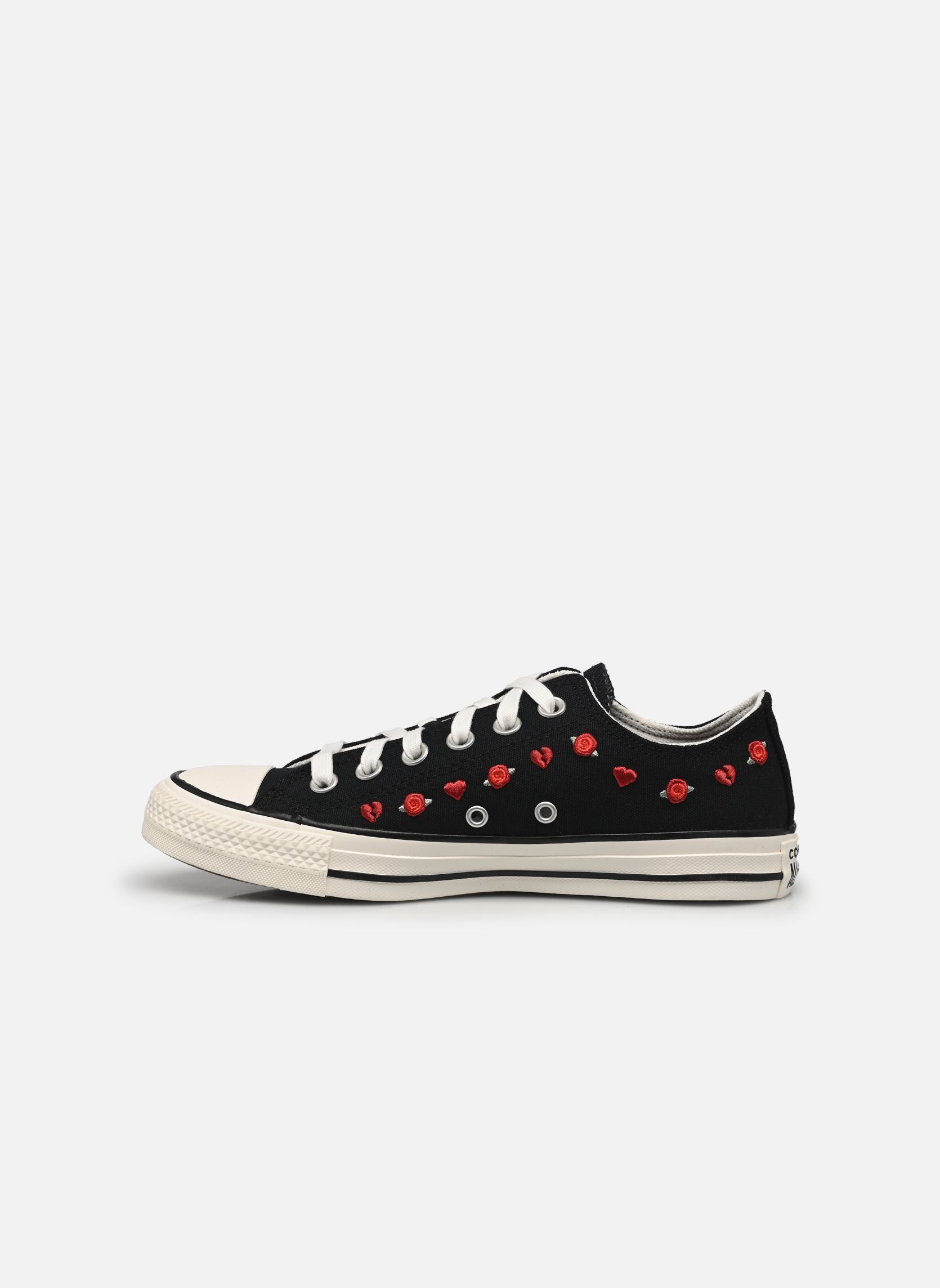 Baskets toile Chuck Taylor All Star Ox femme noir Converse Baskets toile Chuck Taylor All Star Ox femme noir BLACK/RED/EGRET