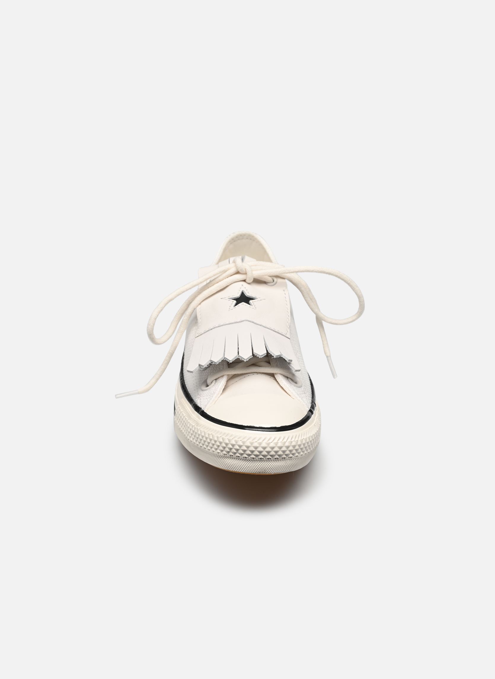Baskets toile Chuck Taylor All Star Ox femme blanc Converse Baskets toile Chuck Taylor All Star Ox femme blanc VINTAGE WHITE/EGRET