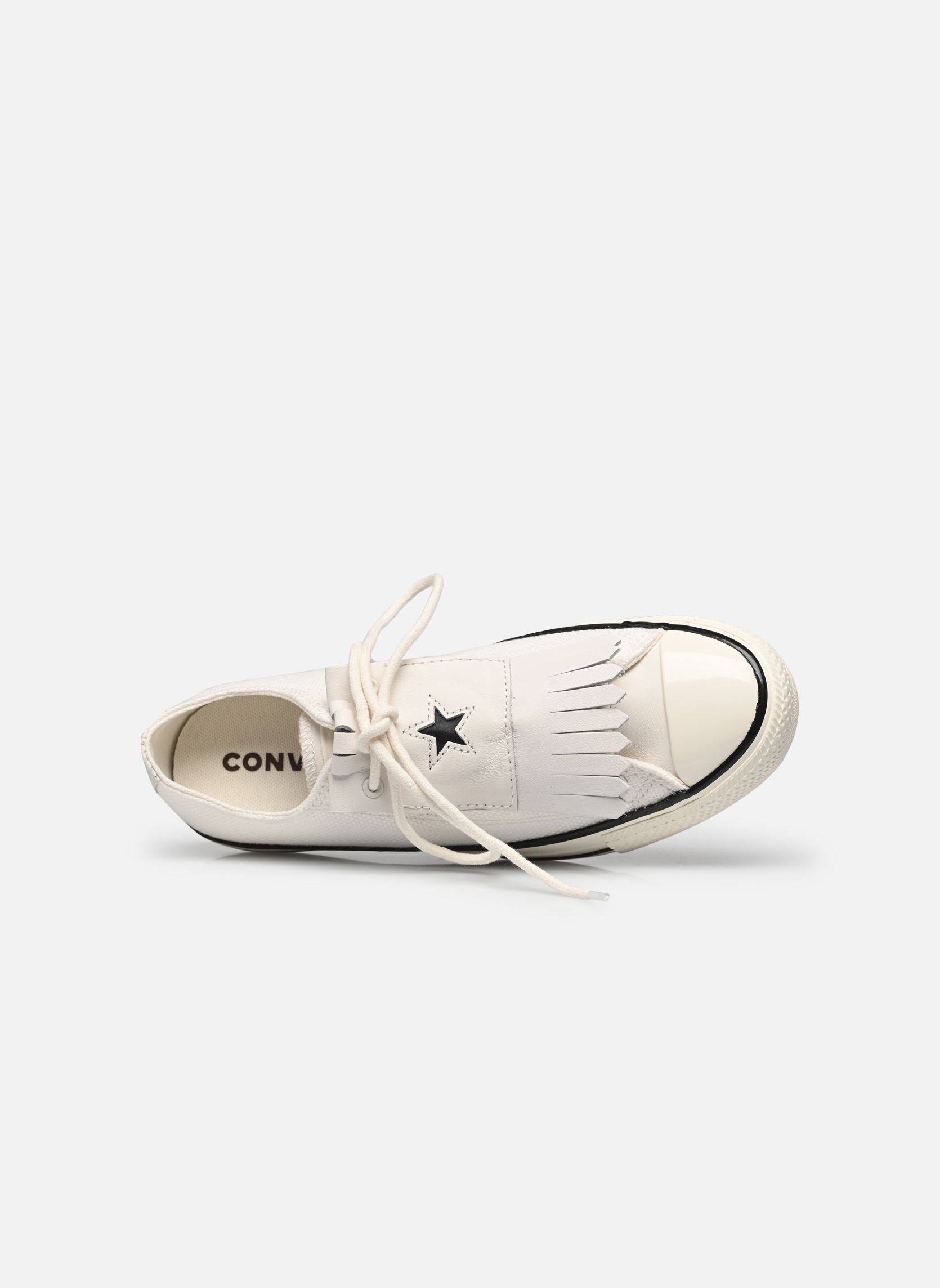 Baskets toile Chuck Taylor All Star Ox femme blanc Converse Baskets toile Chuck Taylor All Star Ox femme blanc VINTAGE WHITE/EGRET