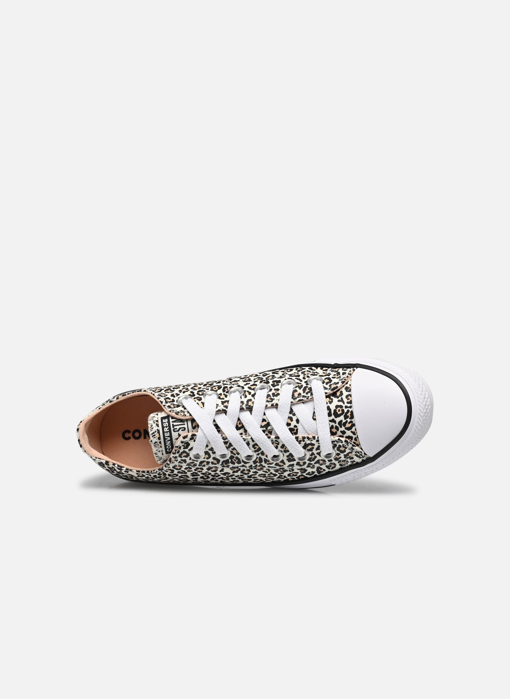 Baskets toile Chuck Taylor All Star Ox femme multicolore Converse Baskets toile Chuck Taylor All Star Ox femme multicolore BLACK/DUNE/EGRET