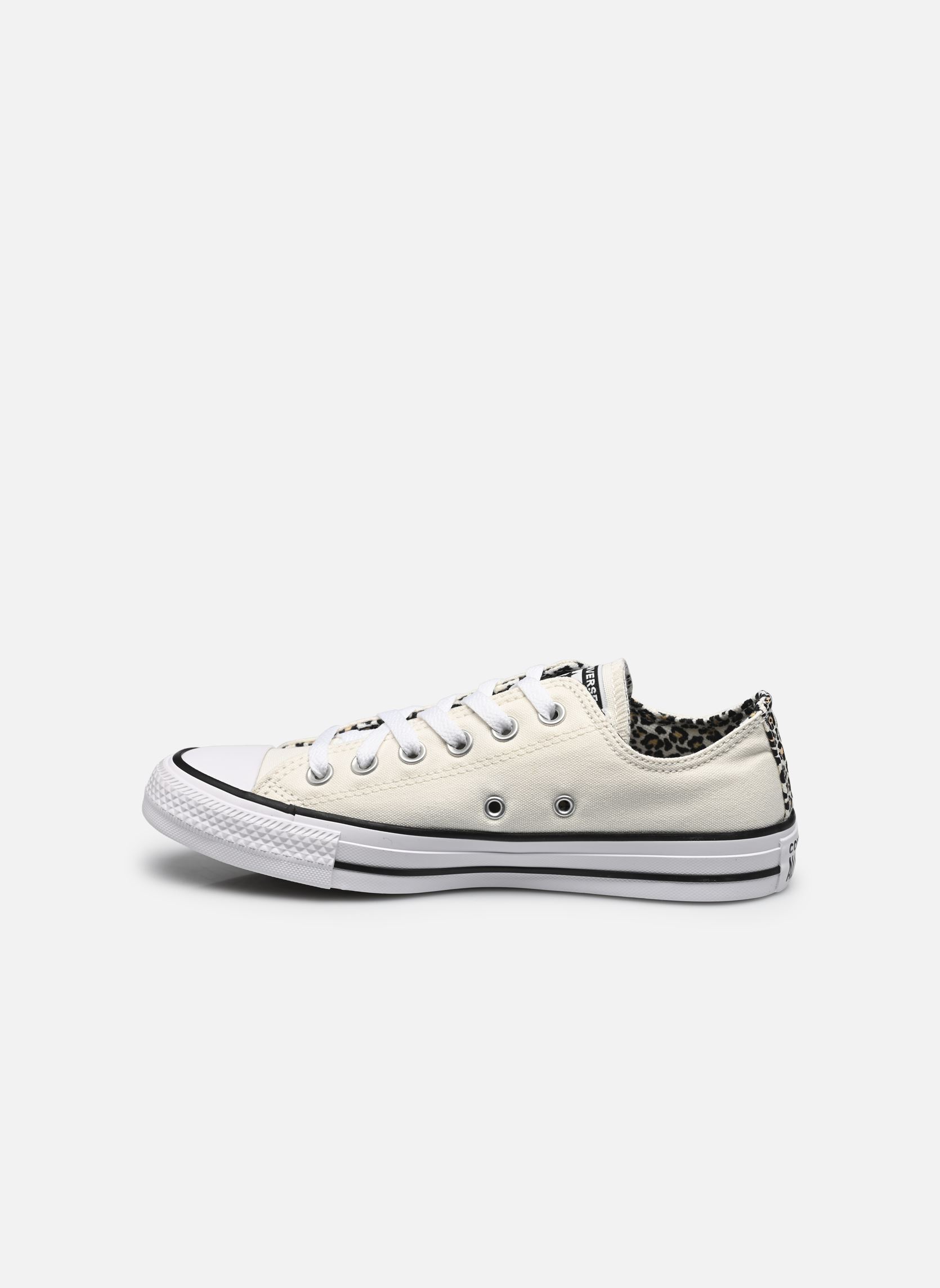 Baskets toile Chuck Taylor All Star Ox femme blanc Converse Baskets toile Chuck Taylor All Star Ox femme blanc EGRET/BLACK/COASTAL DUNE