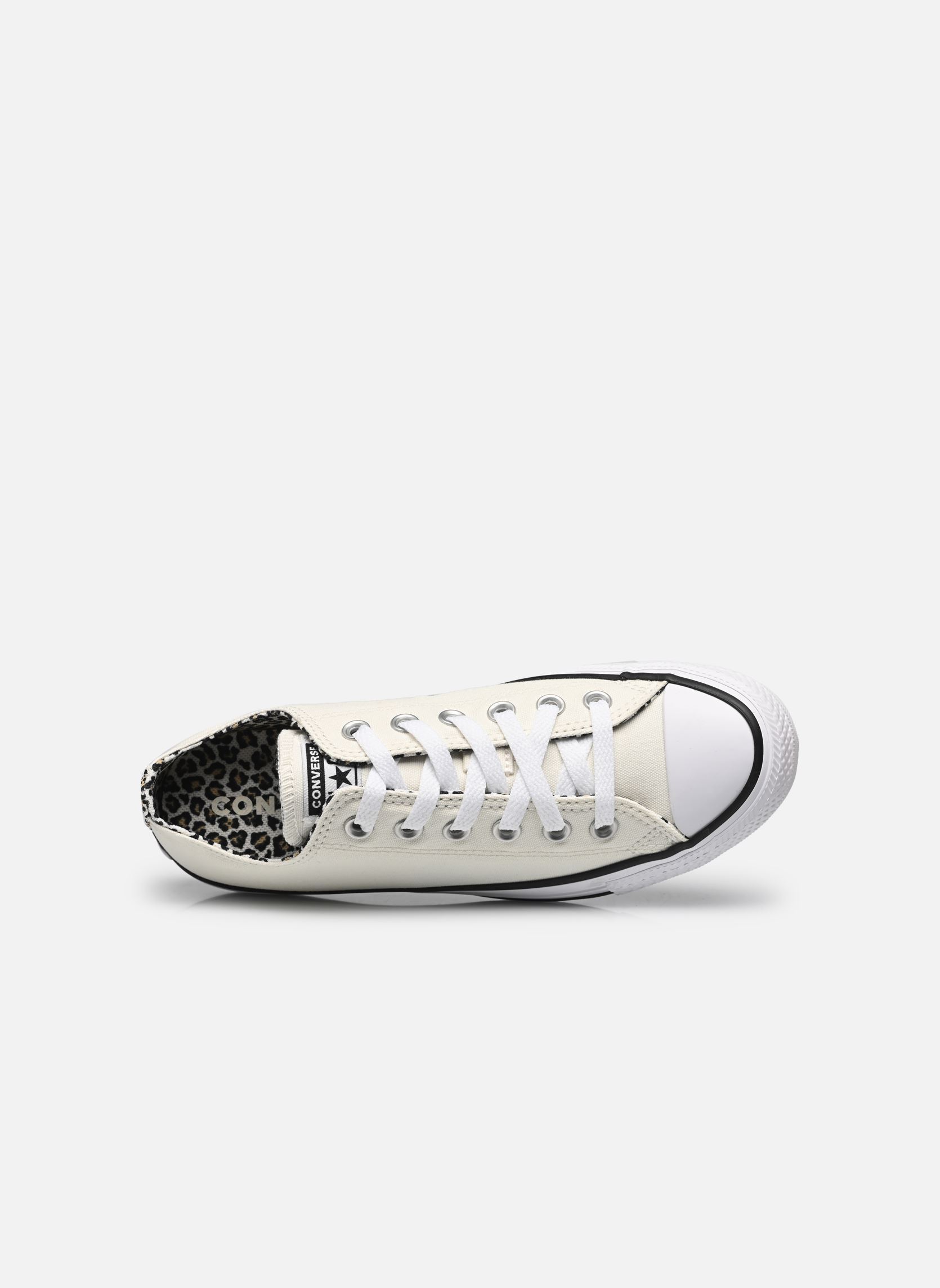 Baskets toile Chuck Taylor All Star Ox femme blanc Converse Baskets toile Chuck Taylor All Star Ox femme blanc EGRET/BLACK/COASTAL DUNE