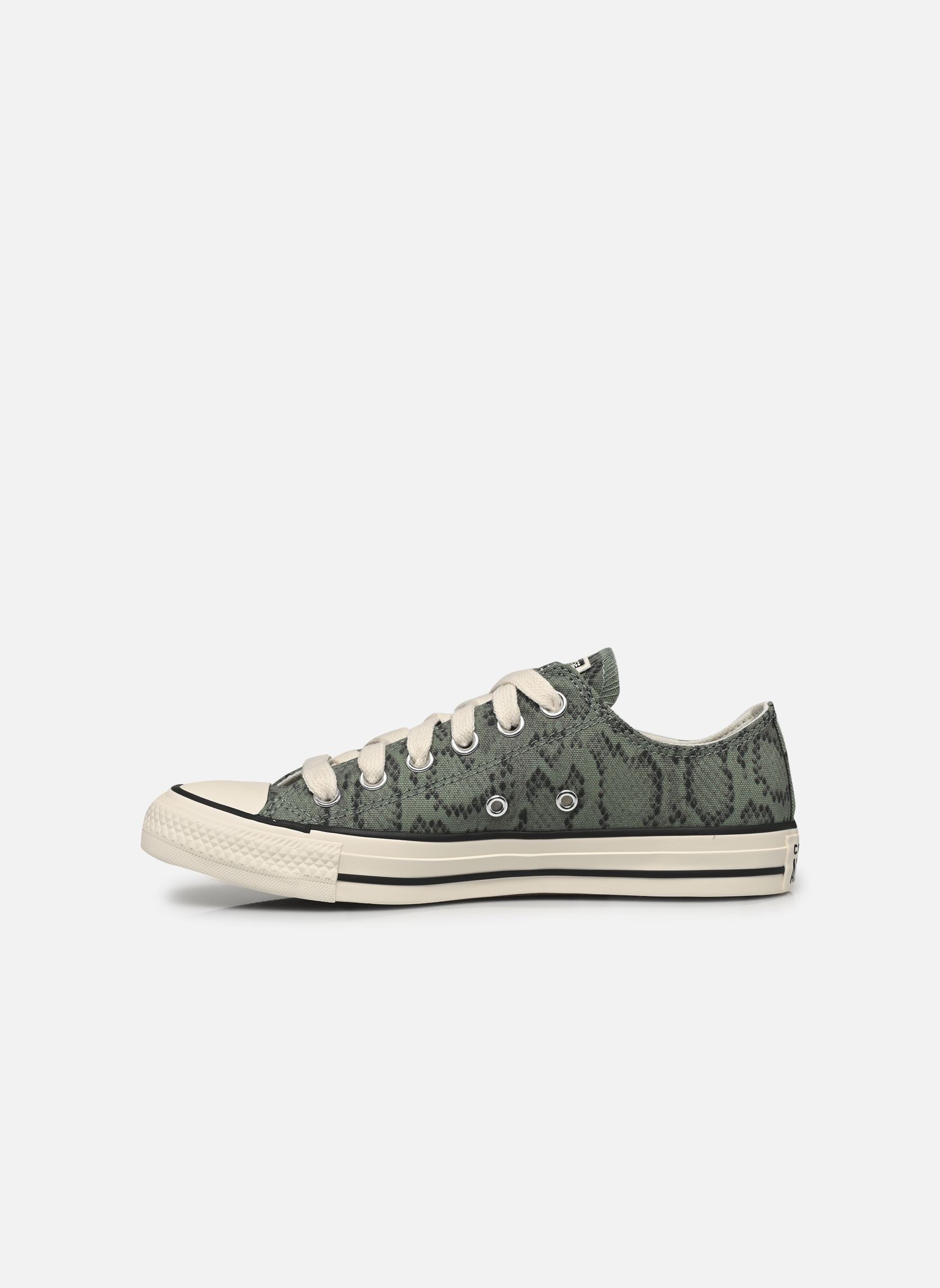 Print sneakers Chuck Taylor All Star Ox dames groen Converse Print sneakers Chuck Taylor All Star Ox dames groen FOOTHILL GREEN/EGRET/BLACK
