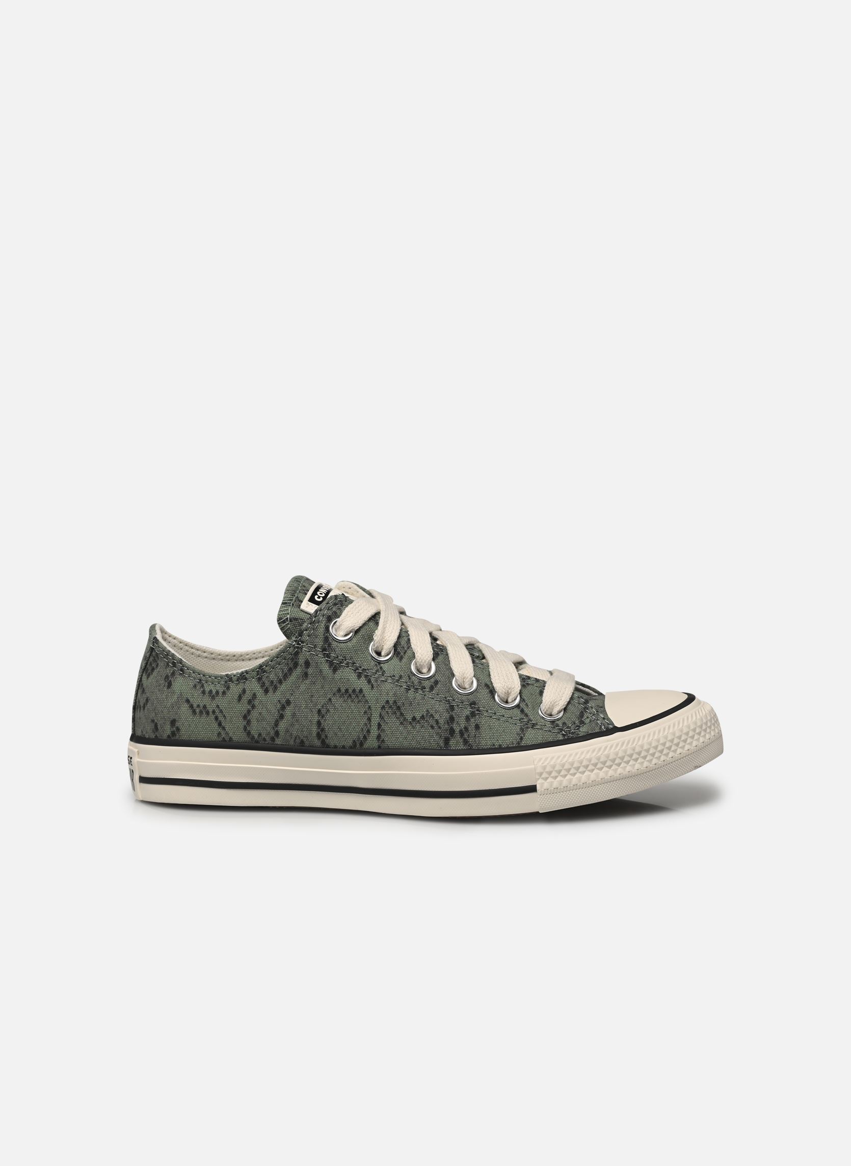 Print sneakers Chuck Taylor All Star Ox dames groen Converse Print sneakers Chuck Taylor All Star Ox dames groen FOOTHILL GREEN/EGRET/BLACK