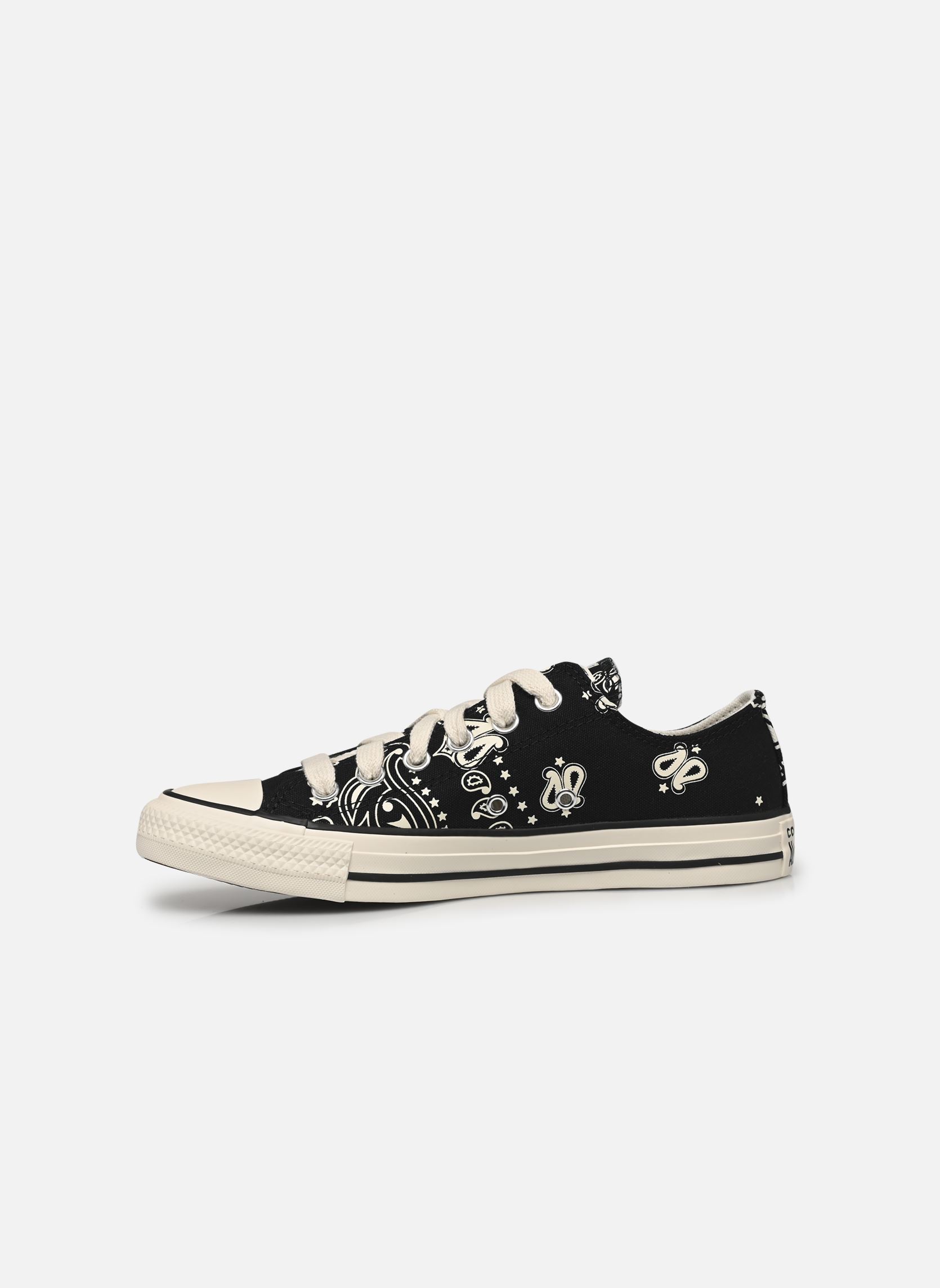 Baskets toile Chuck Taylor All Star Ox femme noir Converse Baskets toile Chuck Taylor All Star Ox femme noir BLACK/EGRET/BLACK