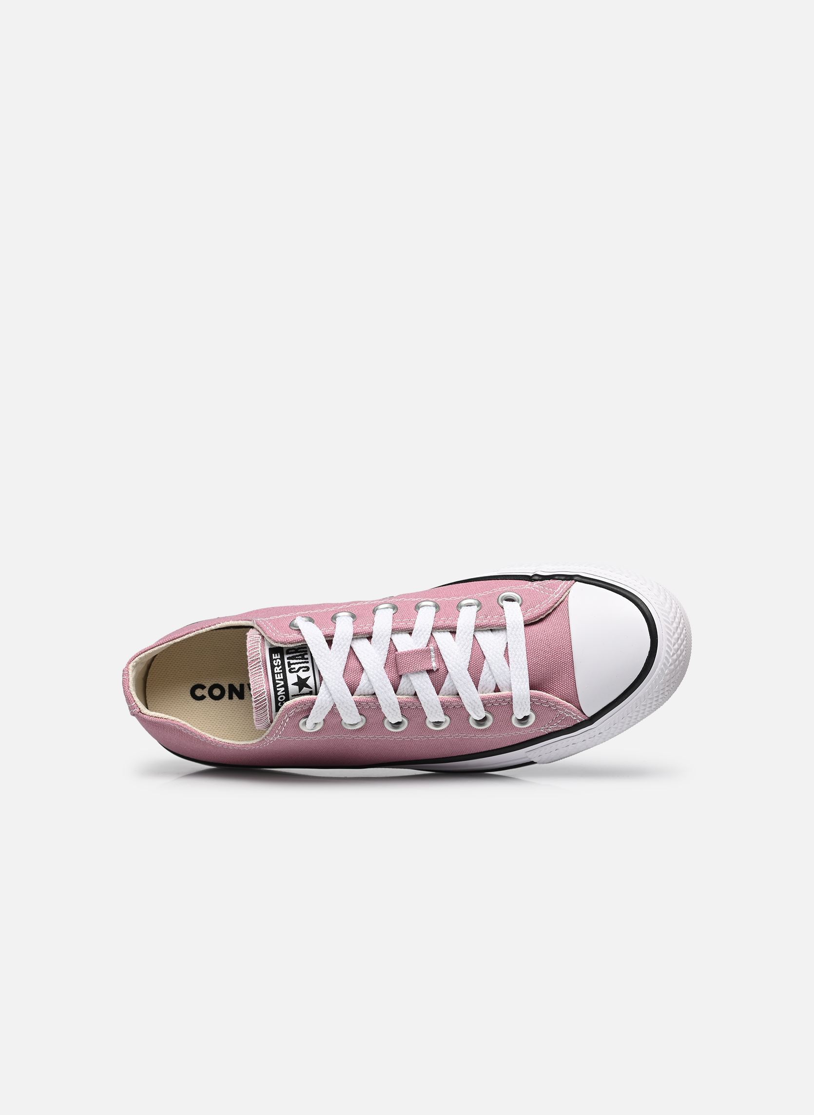 Baskets toile Chuck Taylor All Star Ox femme rose Converse Baskets toile Chuck Taylor All Star Ox femme rose PINK/BLUE