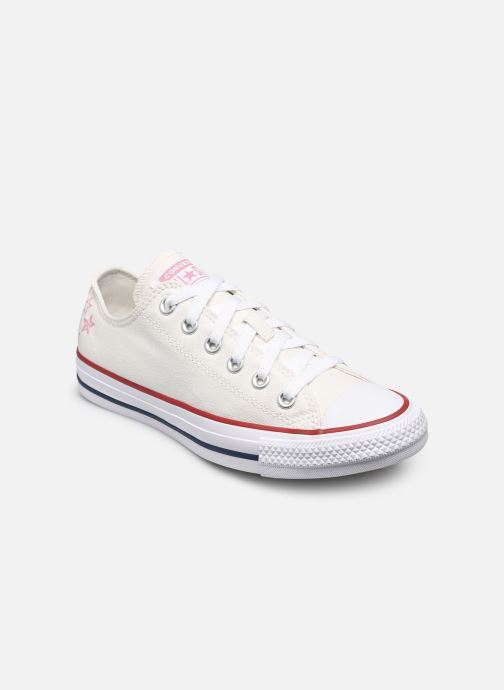 Converse Baskets toile Chuck Taylor All Star Ox femme blanc