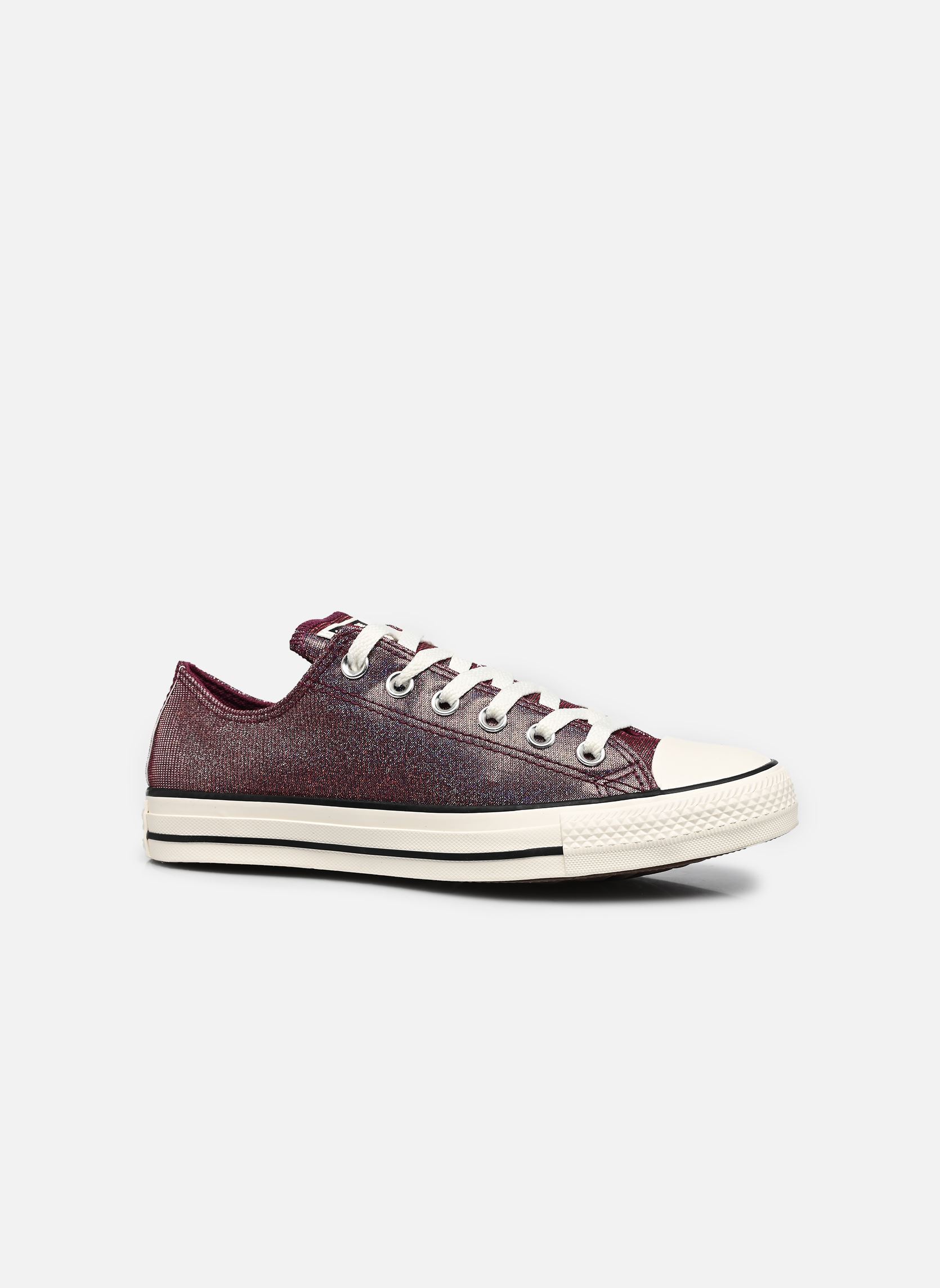 Baskets toile Chuck Taylor All Star Ox femme bordeaux Converse Baskets toile Chuck Taylor All Star Ox femme bordeaux FROZEN ACAI/BLACK/EGRET