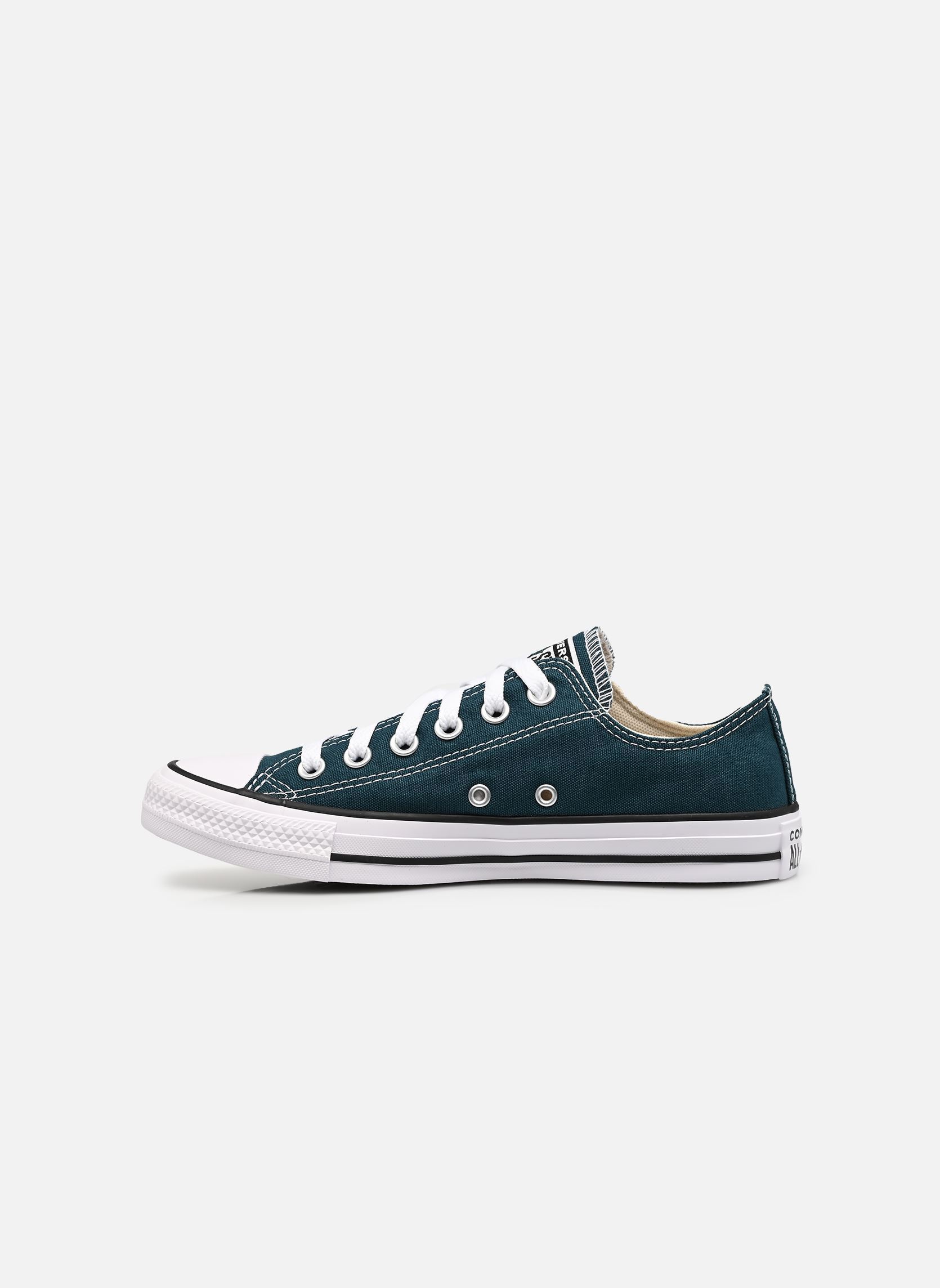 Leinen-Sneaker Chuck Taylor All Star Ox grün Converse Leinen-Sneaker Chuck Taylor All Star Ox grün DARKLY JADED