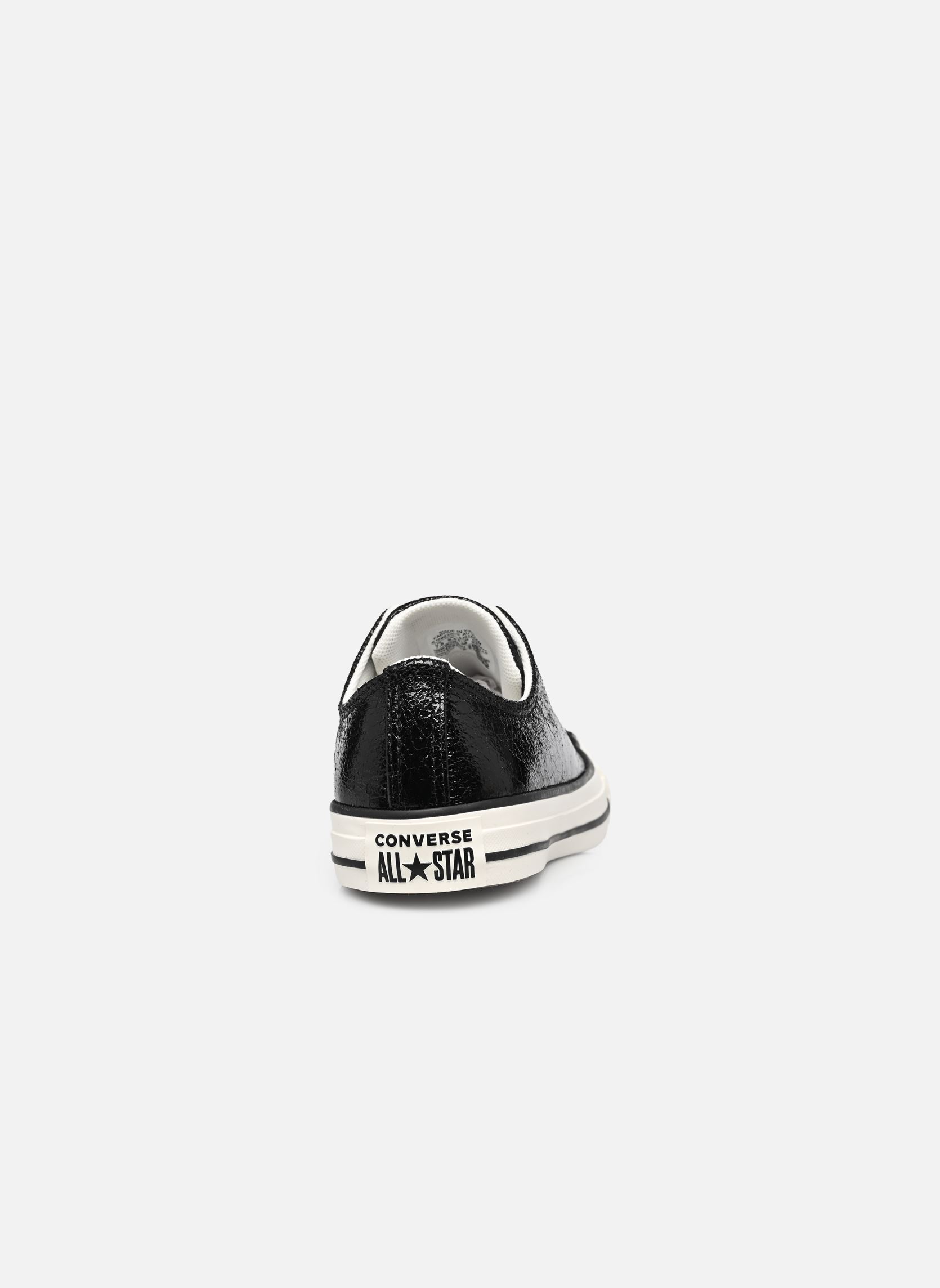 Baskets toile Chuck Taylor All Star Ox femme noir Converse Baskets toile Chuck Taylor All Star Ox femme noir METALLIC BLACK/VINTAGE WHITE
