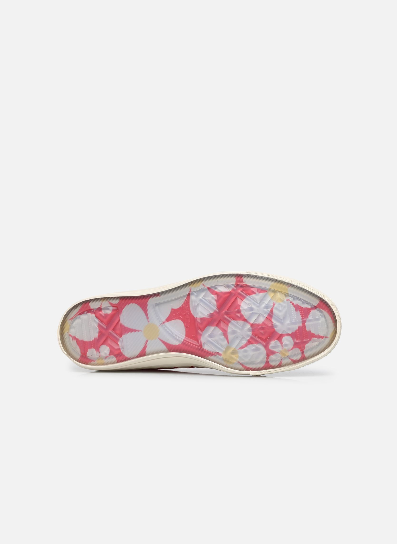 Leinen-Sneaker Chuck Taylor All Star Ox damen rosa Converse Leinen-Sneaker Chuck Taylor All Star Ox damen rosa CHERRY BALM/EGRET/EGRET