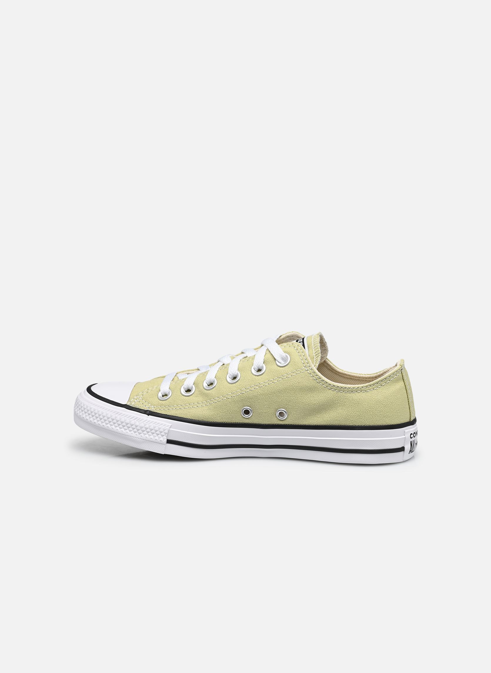 Leinen-Sneaker Chuck Taylor All Star Ox damen beige Converse Leinen-Sneaker Chuck Taylor All Star Ox damen beige FESTIVAL FIELD