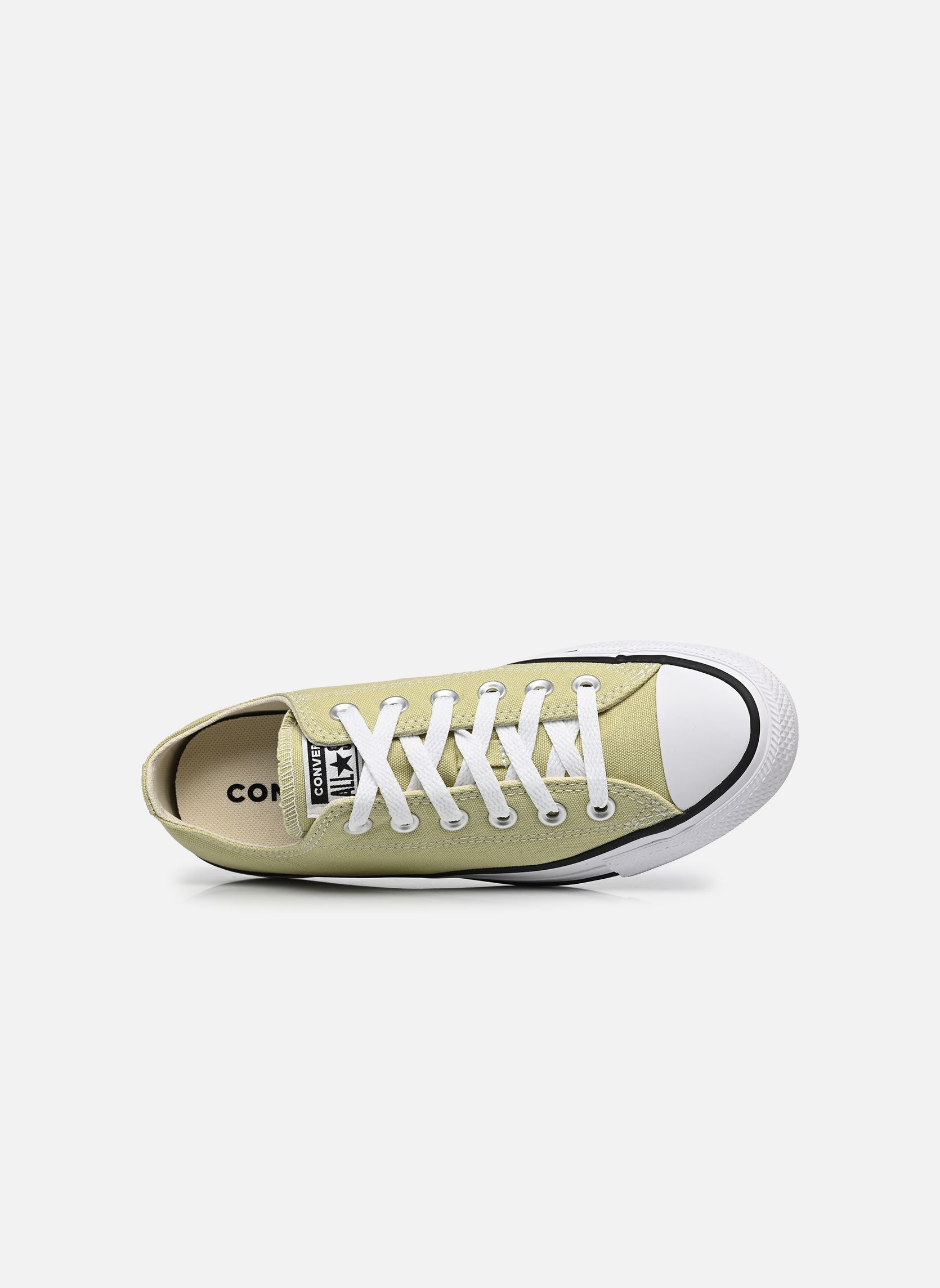 Leinen-Sneaker Chuck Taylor All Star Ox damen beige Converse Leinen-Sneaker Chuck Taylor All Star Ox damen beige FESTIVAL FIELD