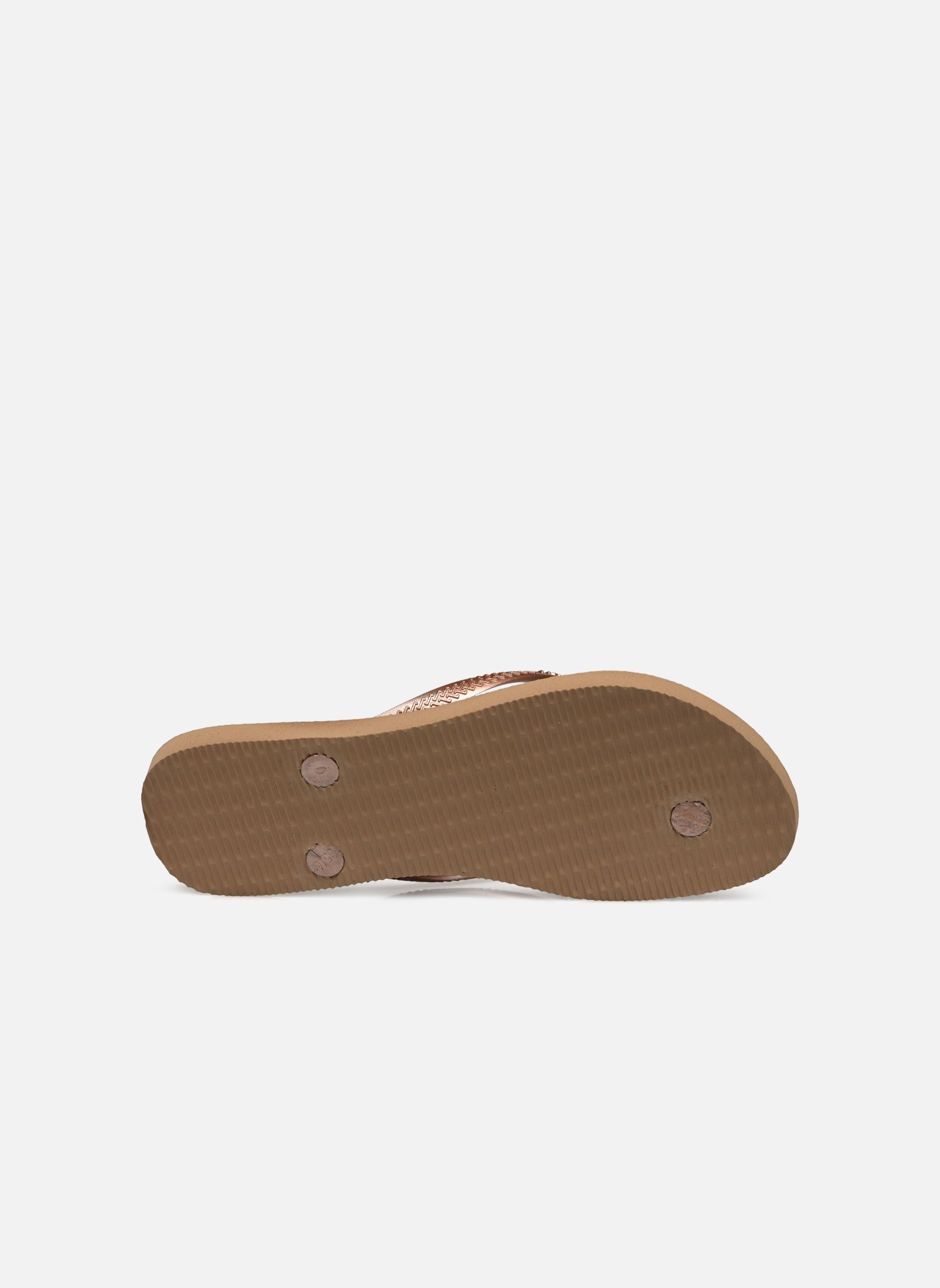 Infradito Slim Metallic F donna oro e bronzo Havaianas Infradito Slim Metallic F donna oro e bronzo ROSE GOLD