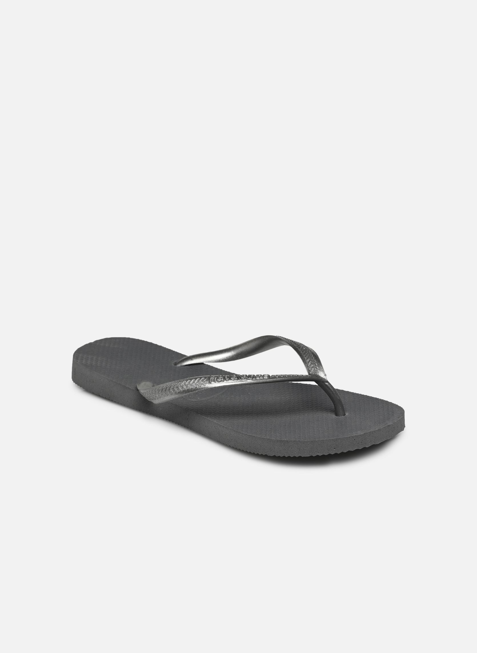Flip-Flops Slim Metallic F damen silber Havaianas Flip-Flops Slim Metallic F damen silber Steel Grey