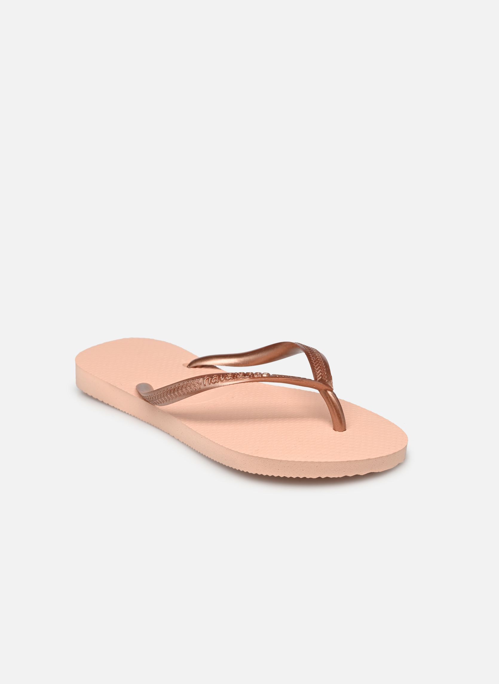 Flip-Flops Slim Metallic F damen rosa Havaianas Flip-Flops Slim Metallic F damen rosa BALLET ROSE