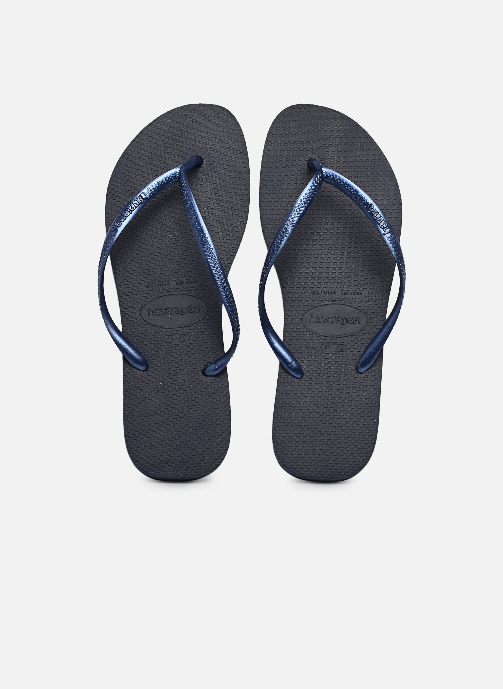 Flip-Flops Slim Metallic F damen blau Havaianas Flip-Flops Slim Metallic F damen blau NAVY BLUE