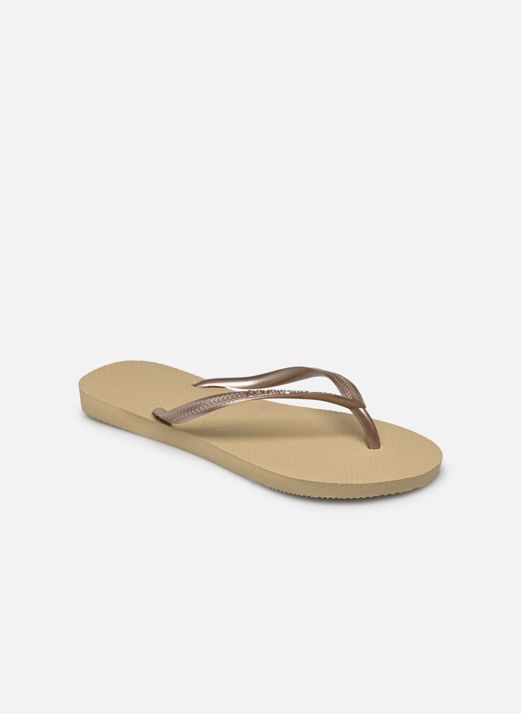 Chanclas Slim Metallic F mujer beige Havaianas Chanclas Slim Metallic F mujer beige Sand/Grey