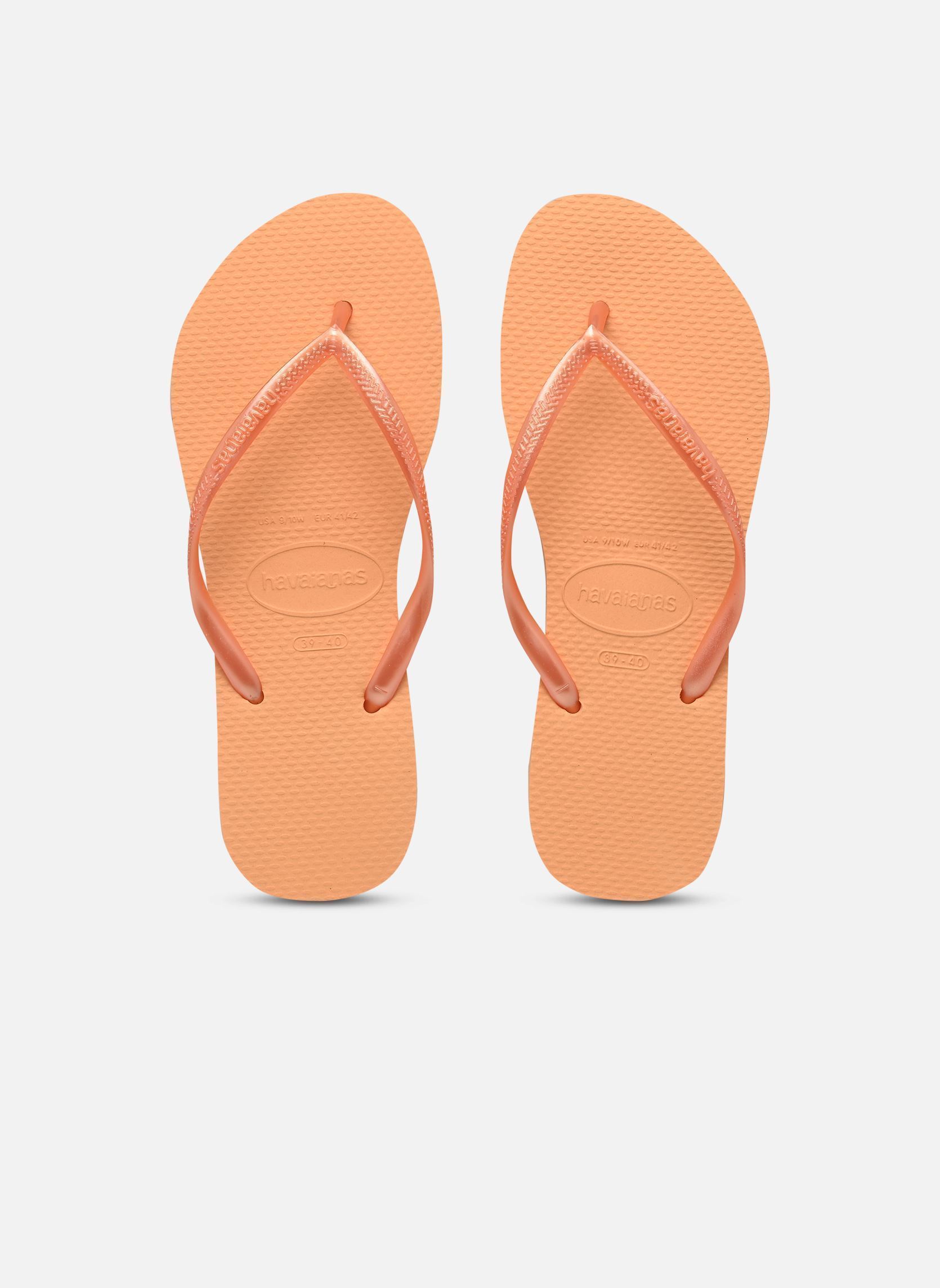 Chanclas Slim Metallic F mujer naranja Havaianas Chanclas Slim Metallic F mujer naranja Peach