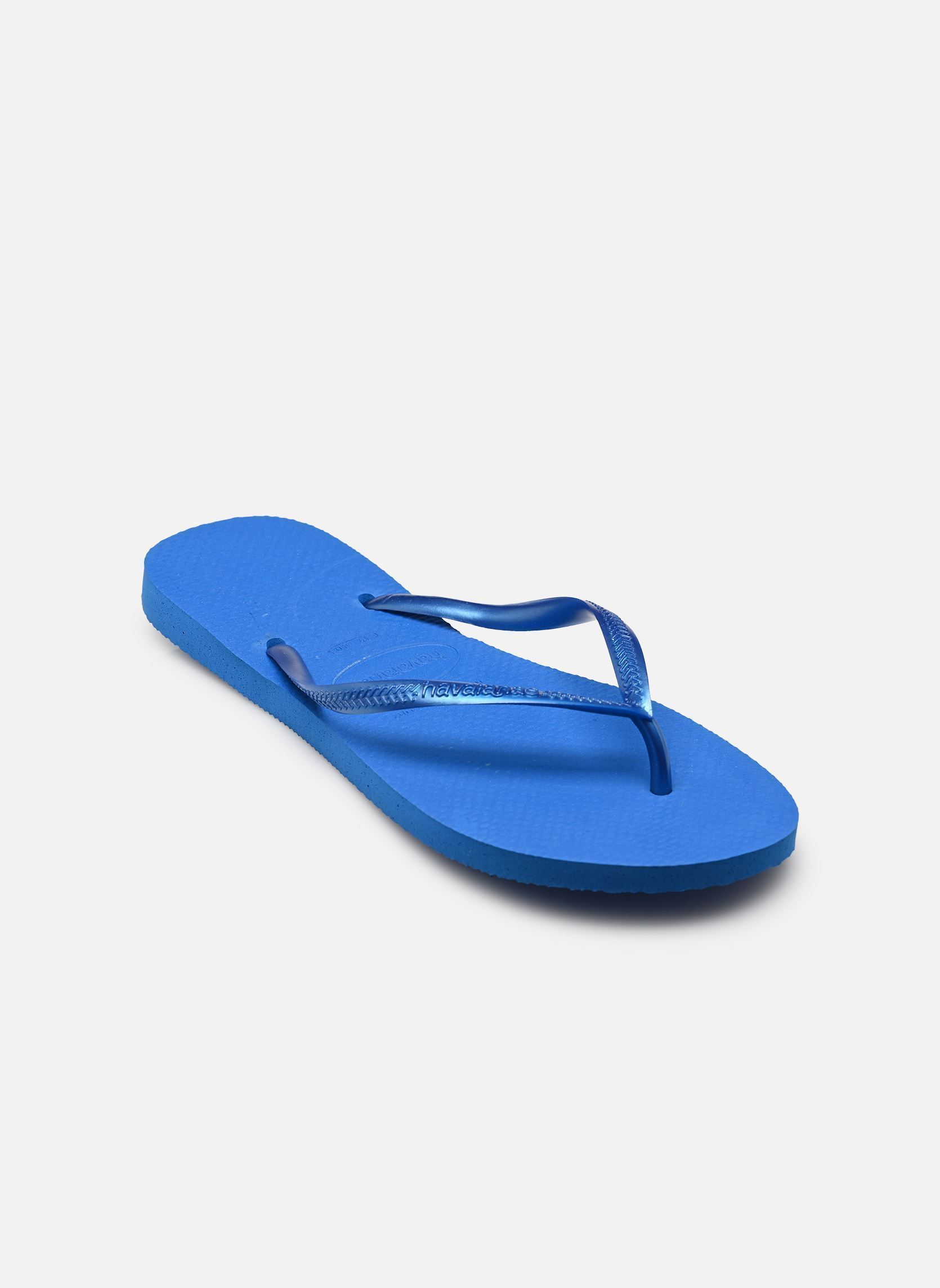 Flip-Flops Slim Metallic F damen blau Havaianas Flip-Flops Slim Metallic F damen blau BRILLIANT BLUE
