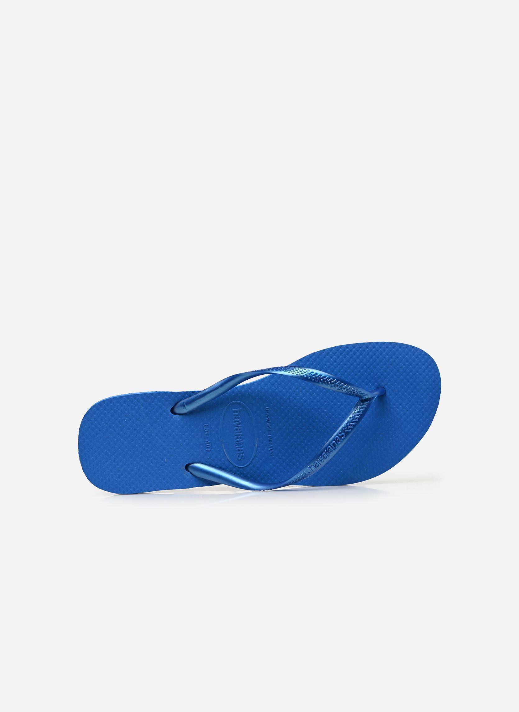 Flip-Flops Slim Metallic F damen blau Havaianas Flip-Flops Slim Metallic F damen blau BRILLIANT BLUE