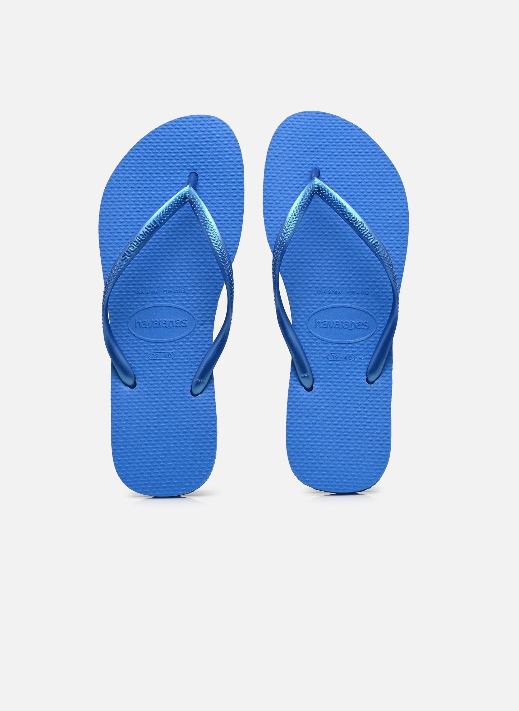 Flip-Flops Slim Metallic F damen blau Havaianas Flip-Flops Slim Metallic F damen blau BRILLIANT BLUE
