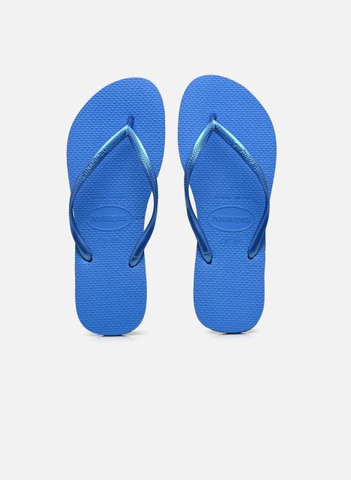Havaianas Tongs Slim Metallic F femme bleu