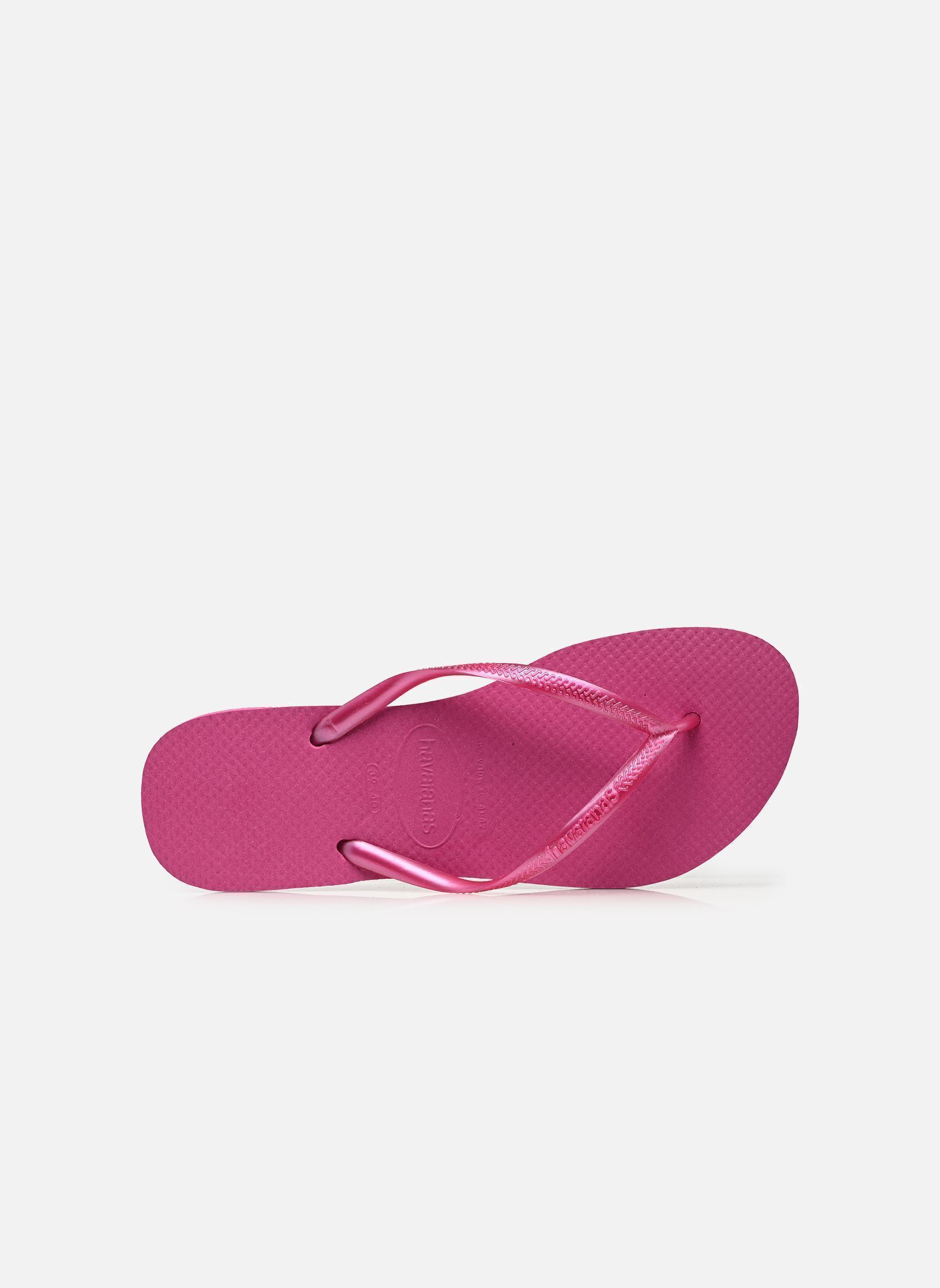 Tongs Slim Metallic F femme rose Havaianas Tongs Slim Metallic F femme rose Metallic Pink Gum