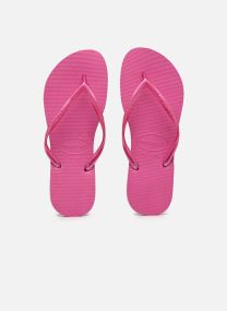 Tongs Slim Metallic F femme rose Havaianas Tongs Slim Metallic F femme rose Metallic Pink Gum